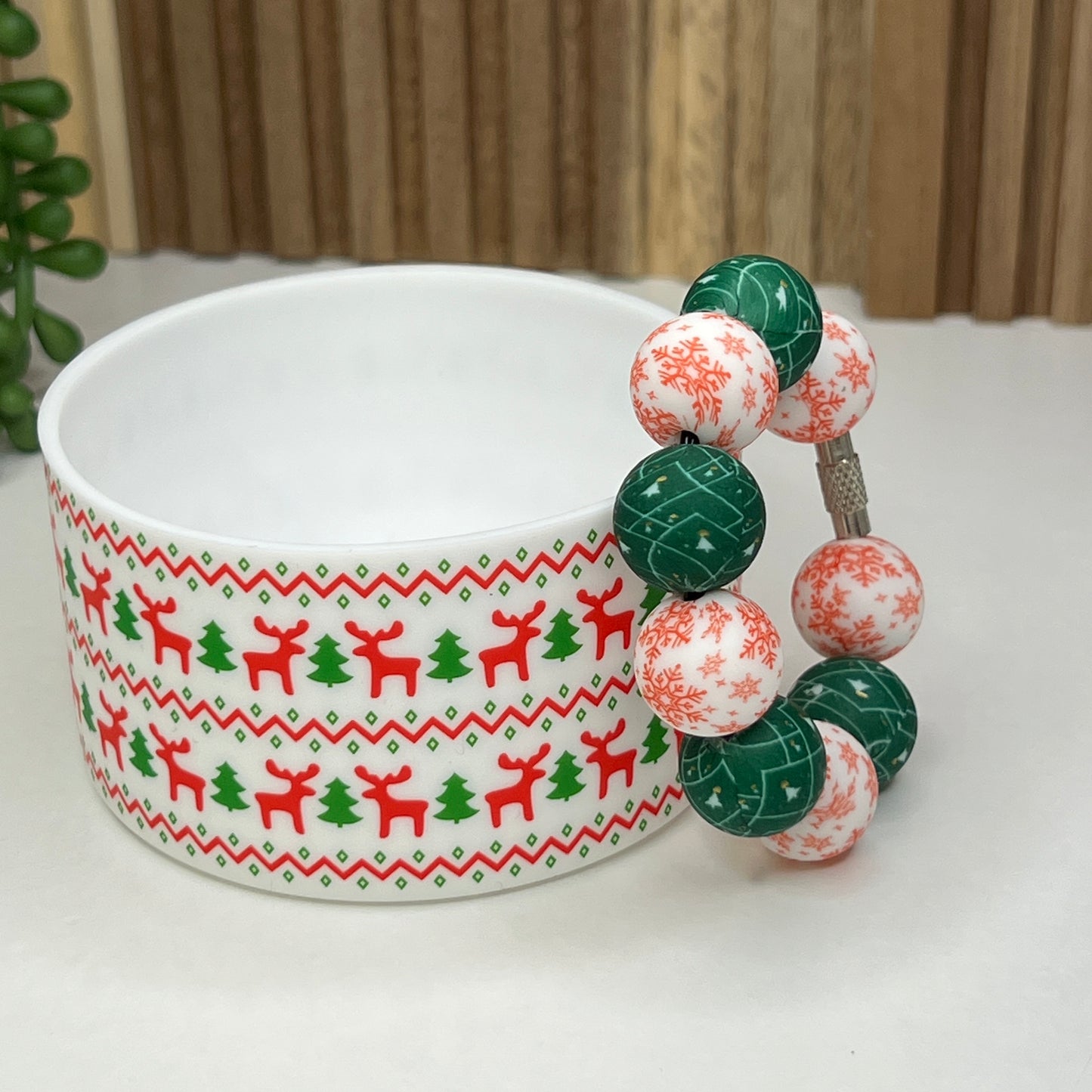 Christmas Sweater Tumbler Boot & Charm Set