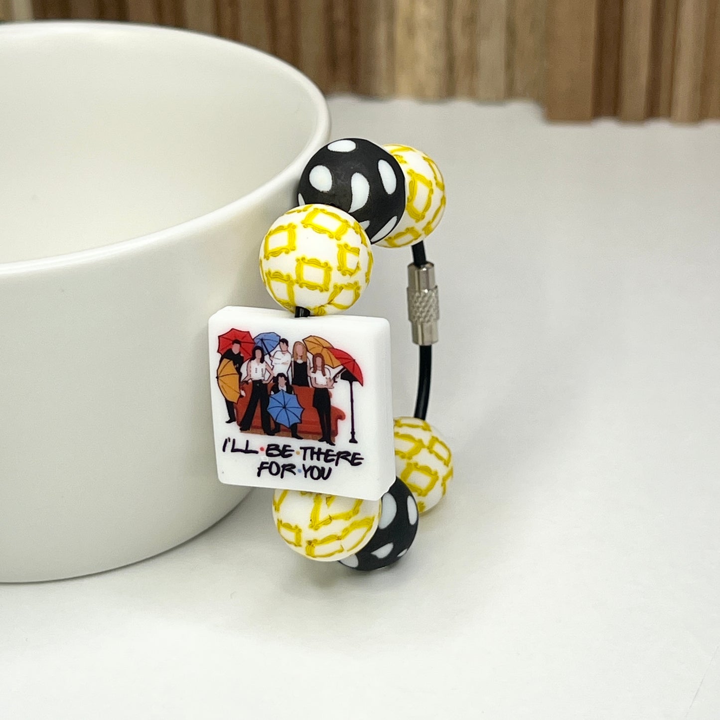 I'll Be There For You Cup Charm