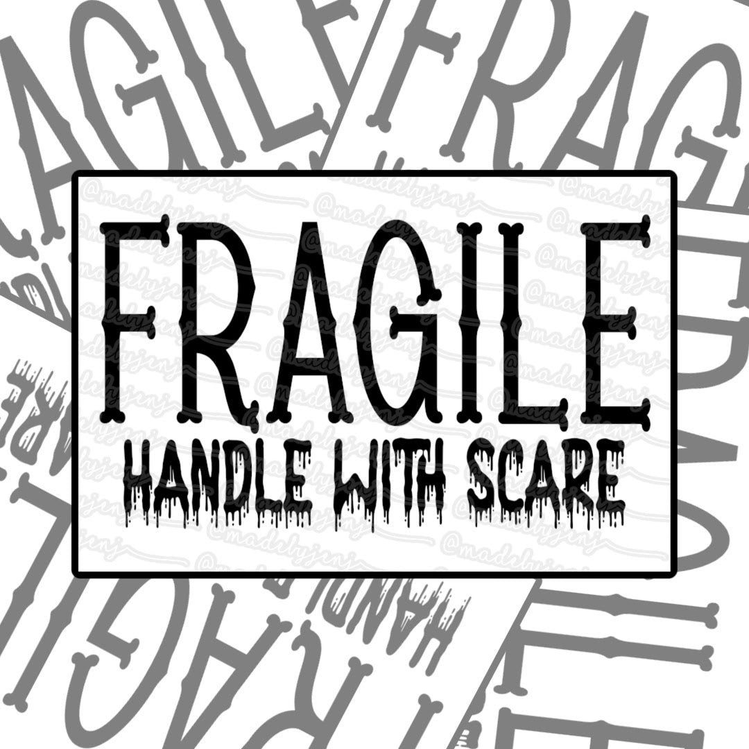 Handle Scare - Thermal Label Design