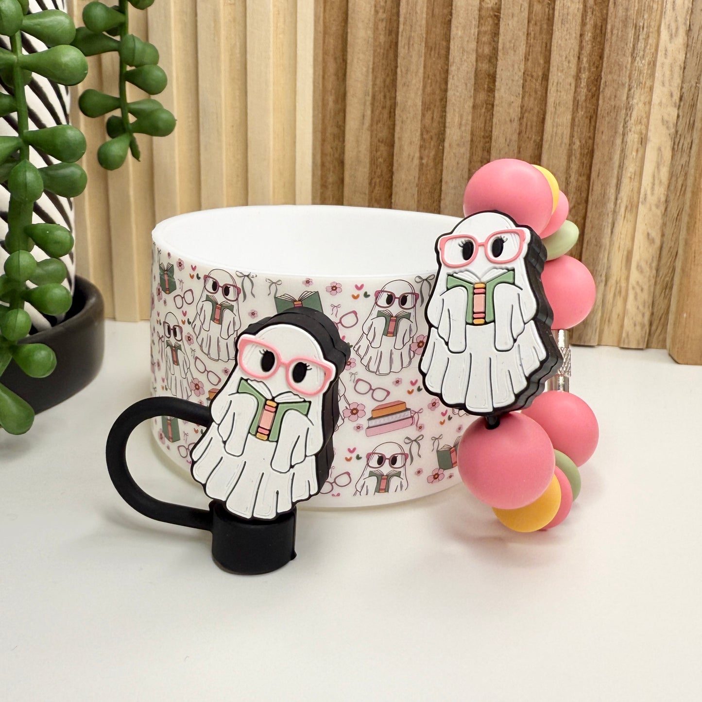 Reading Ghostie Tumbler Boot, Charm & Topper Set