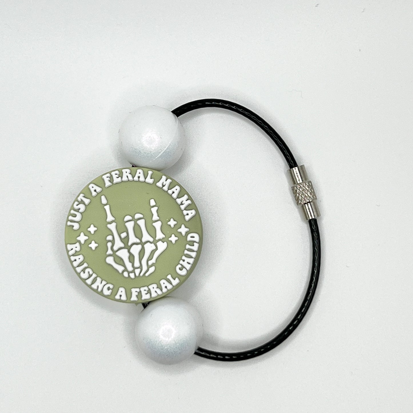 Sage Feral Mama Cup Charm