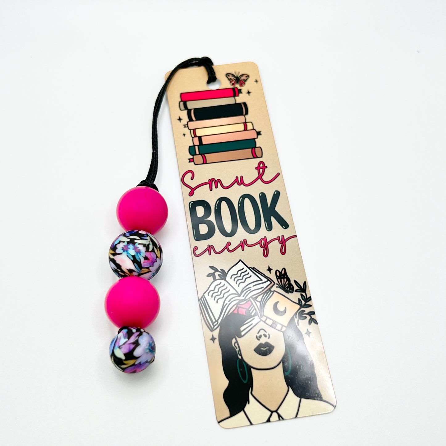 Smut Book Energy Bookmark w/Beads