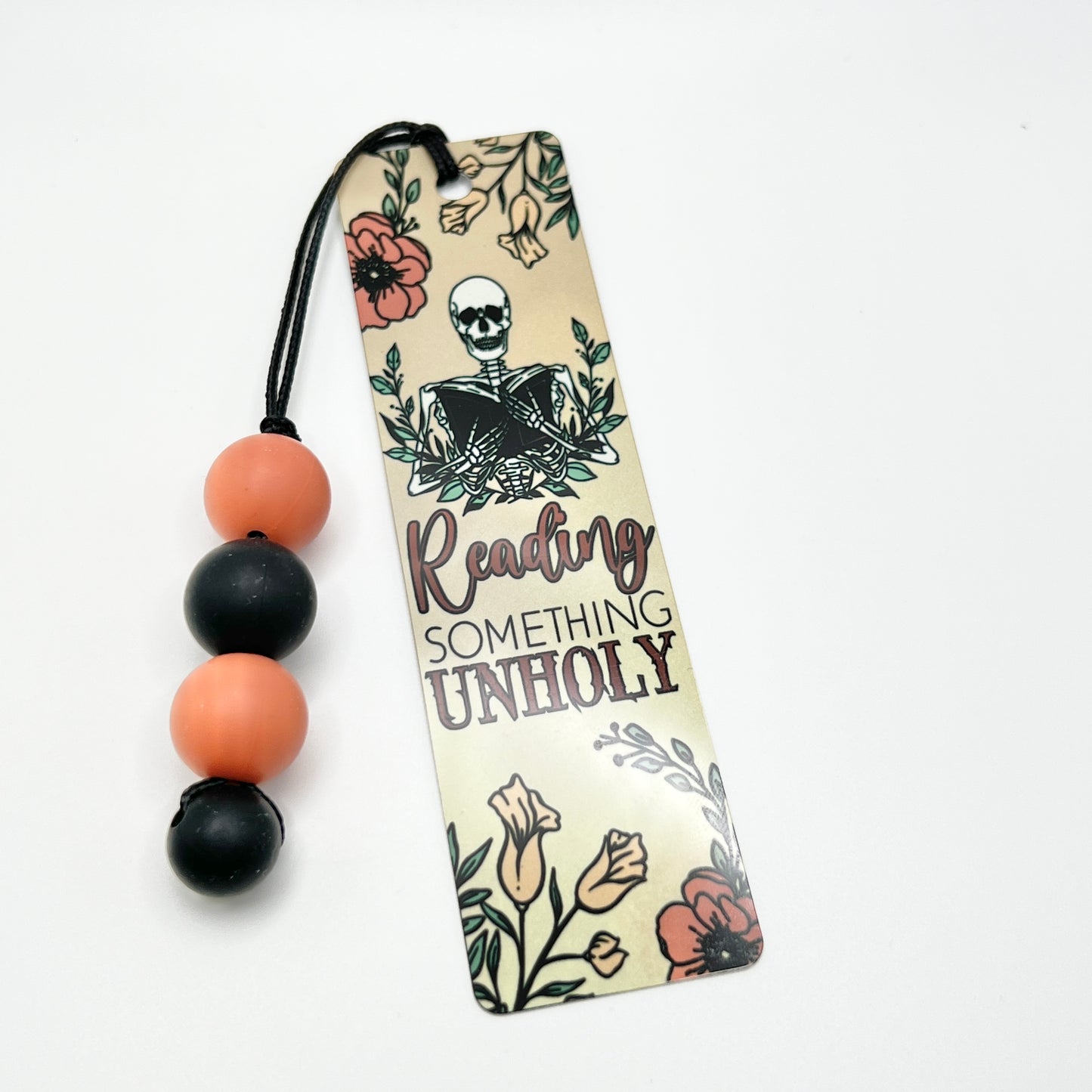 Reading Unholy Bookmark w/Beads