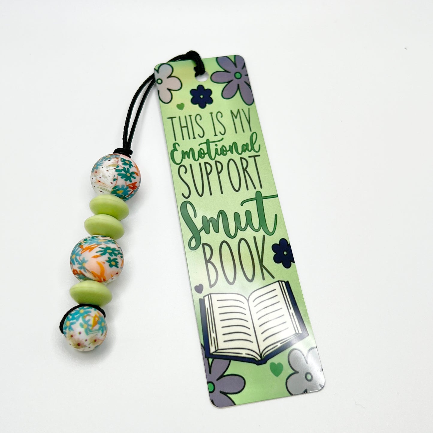 Emotional Support Smut Bookmark w/Beads