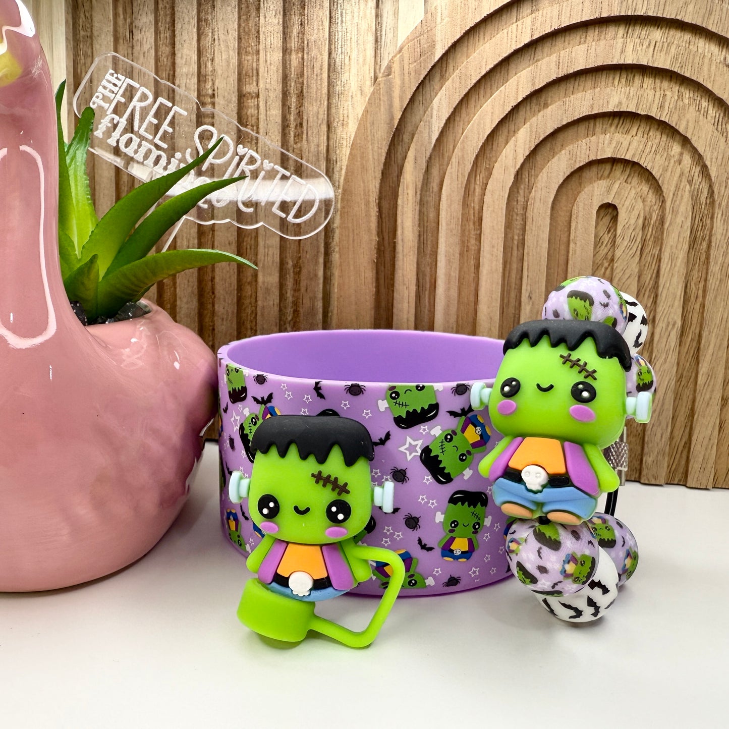Frankie Tumbler Boot, Charm & Topper Set
