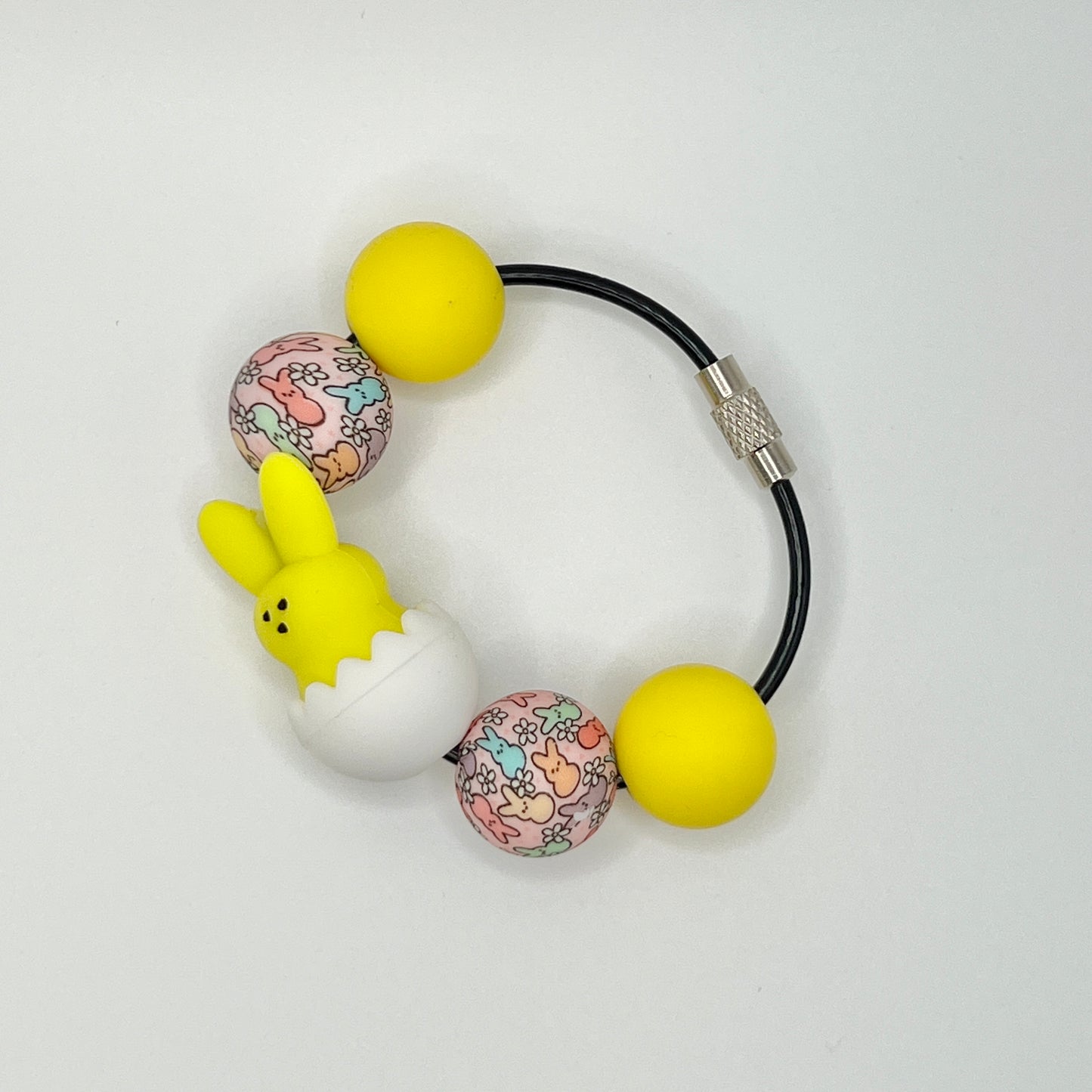 Yellow Peep Egg Cup Charm