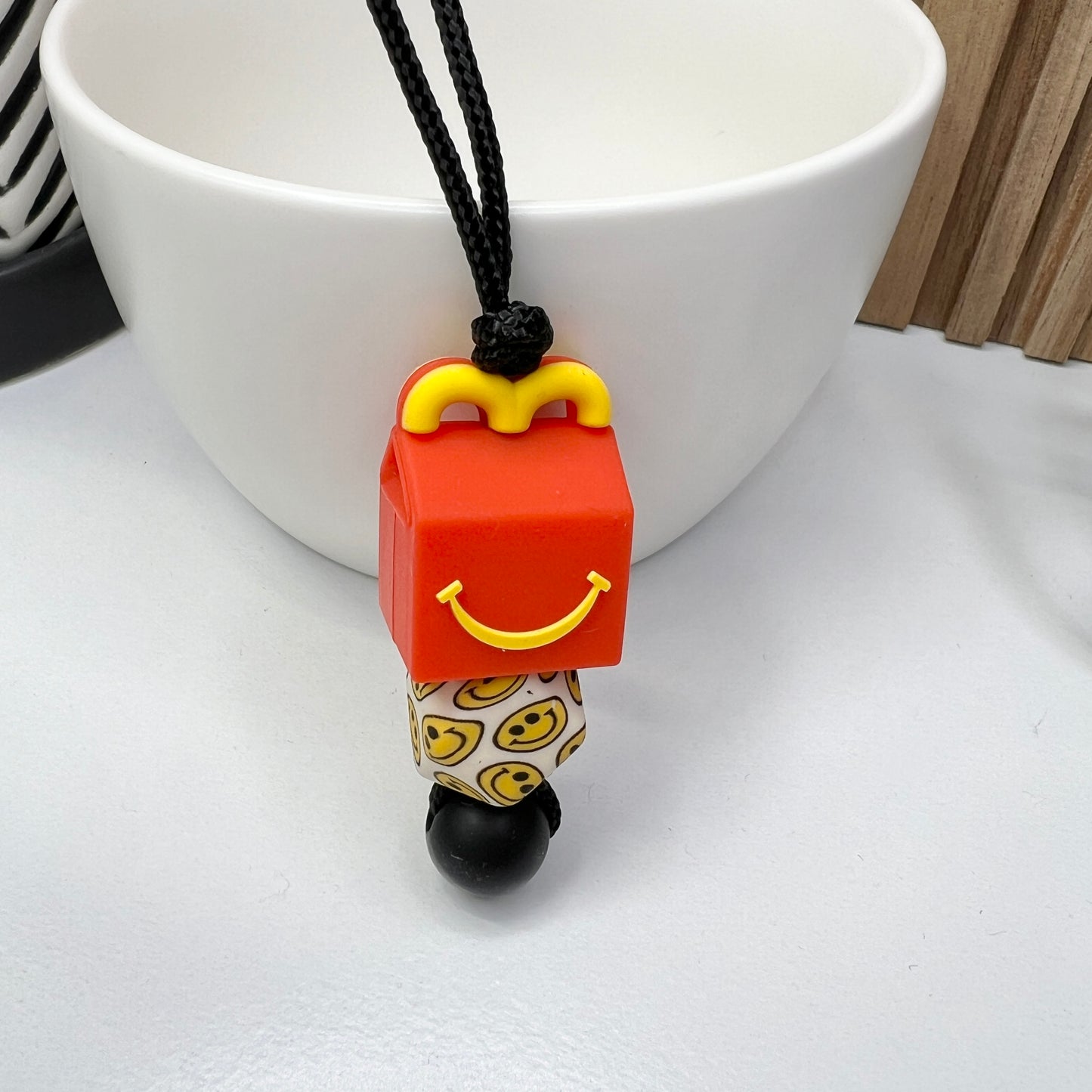 Happy Meal Zipper Charm