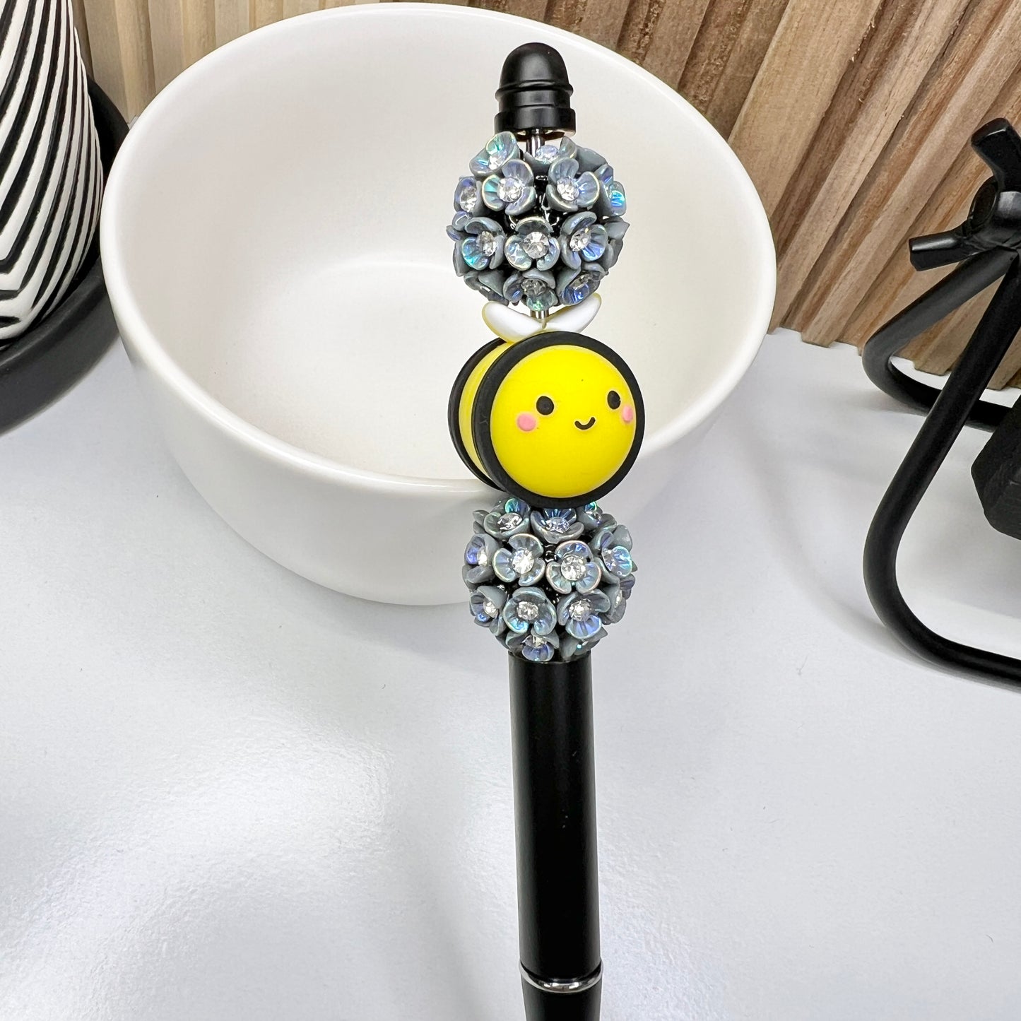 Flower Bumblebee Metal Pen