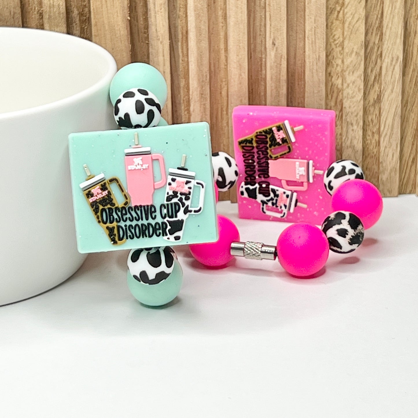 Mint Obsessive Cup Charm