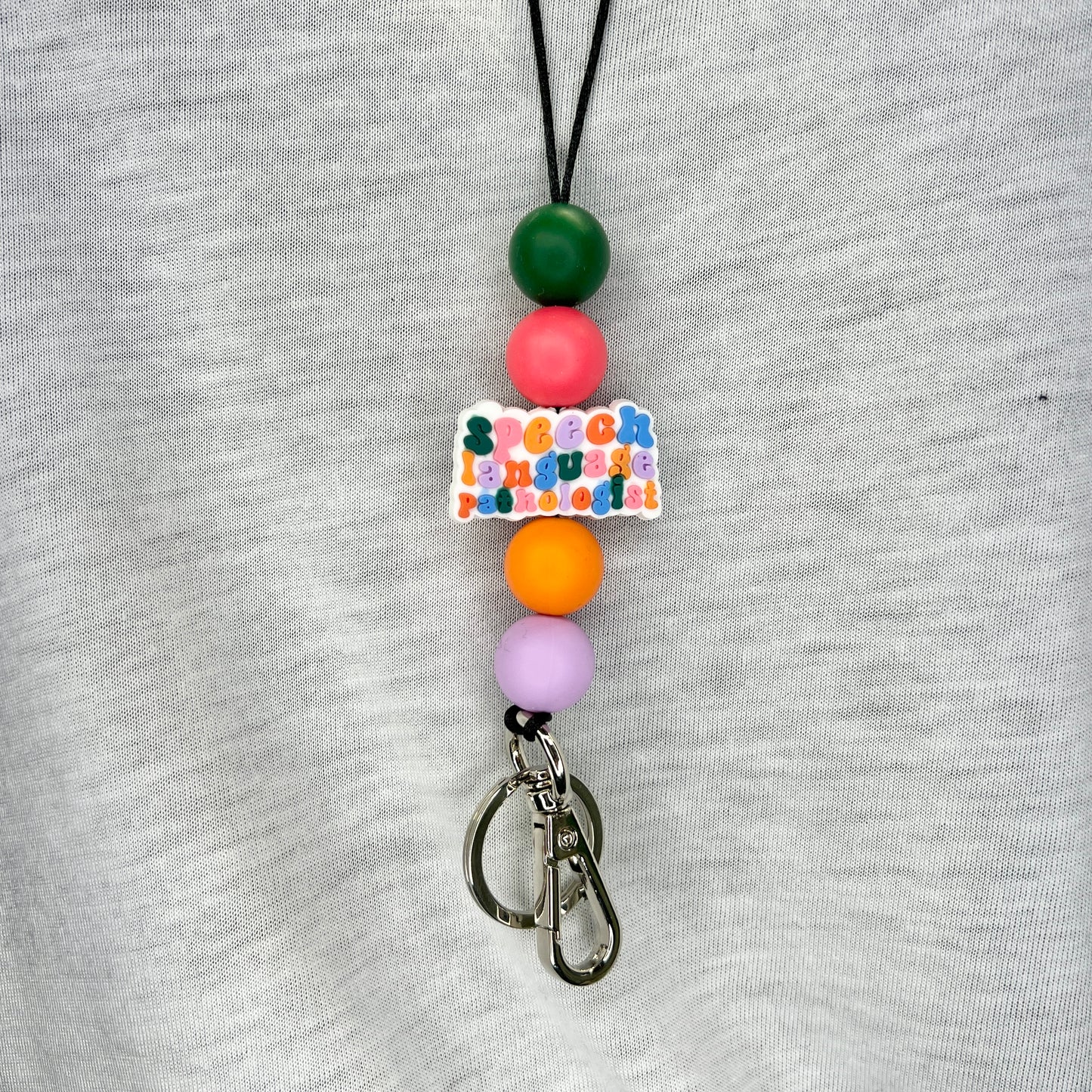 Colorful Speech Path Lanyard