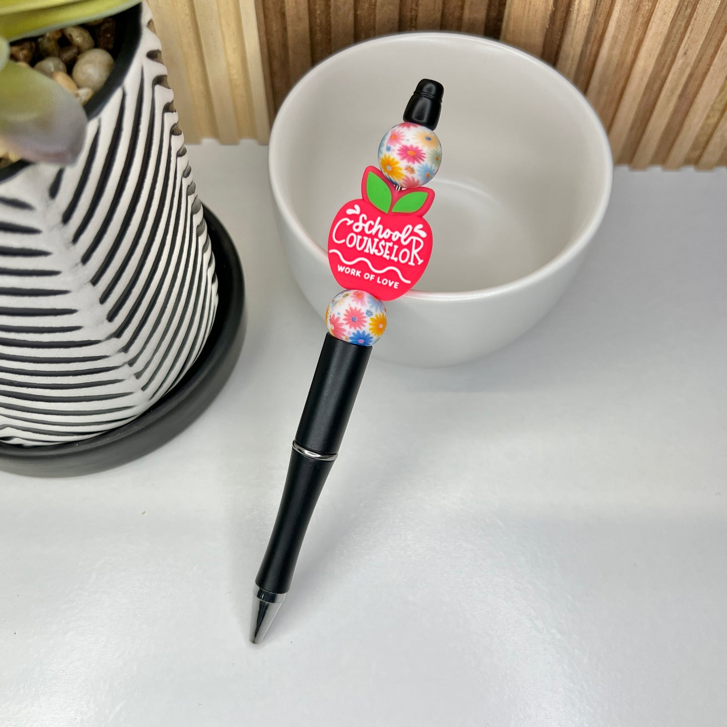 School Counselor Plastic Pen