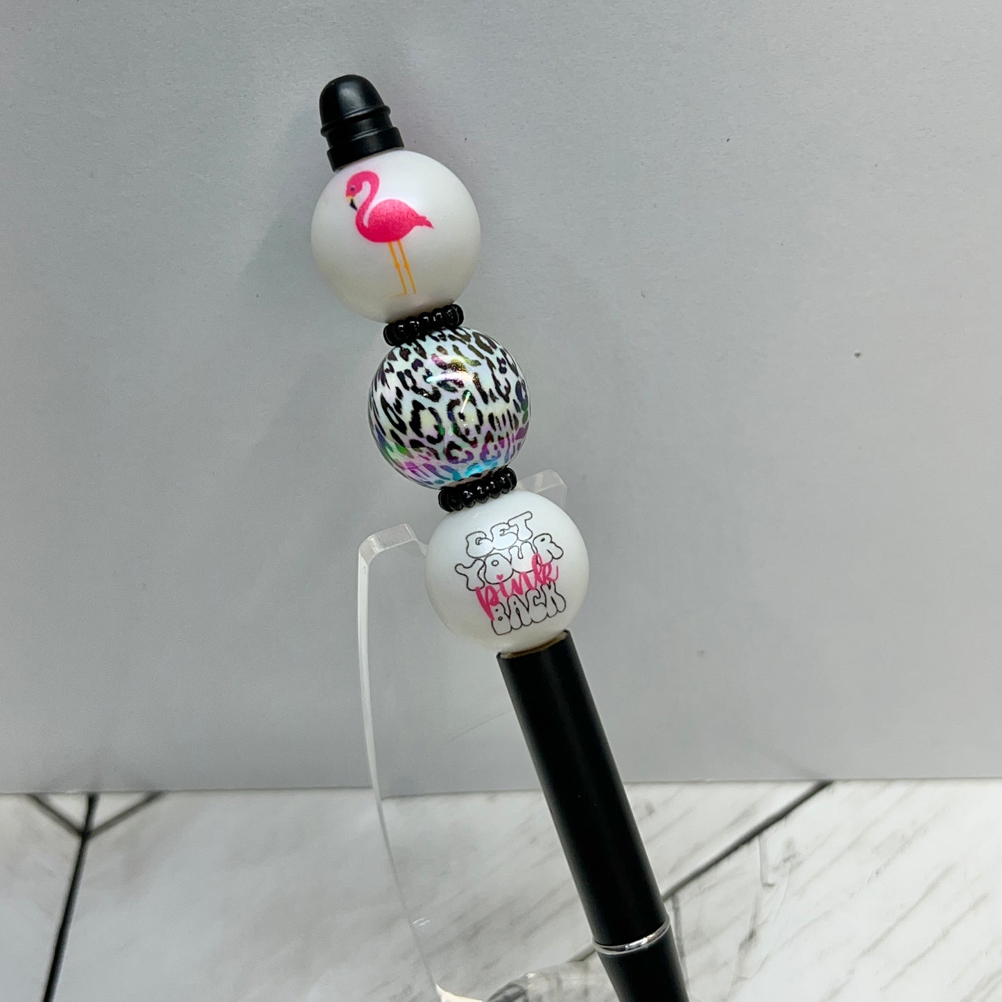 GYPB Iridescent Leopard Metal Pen