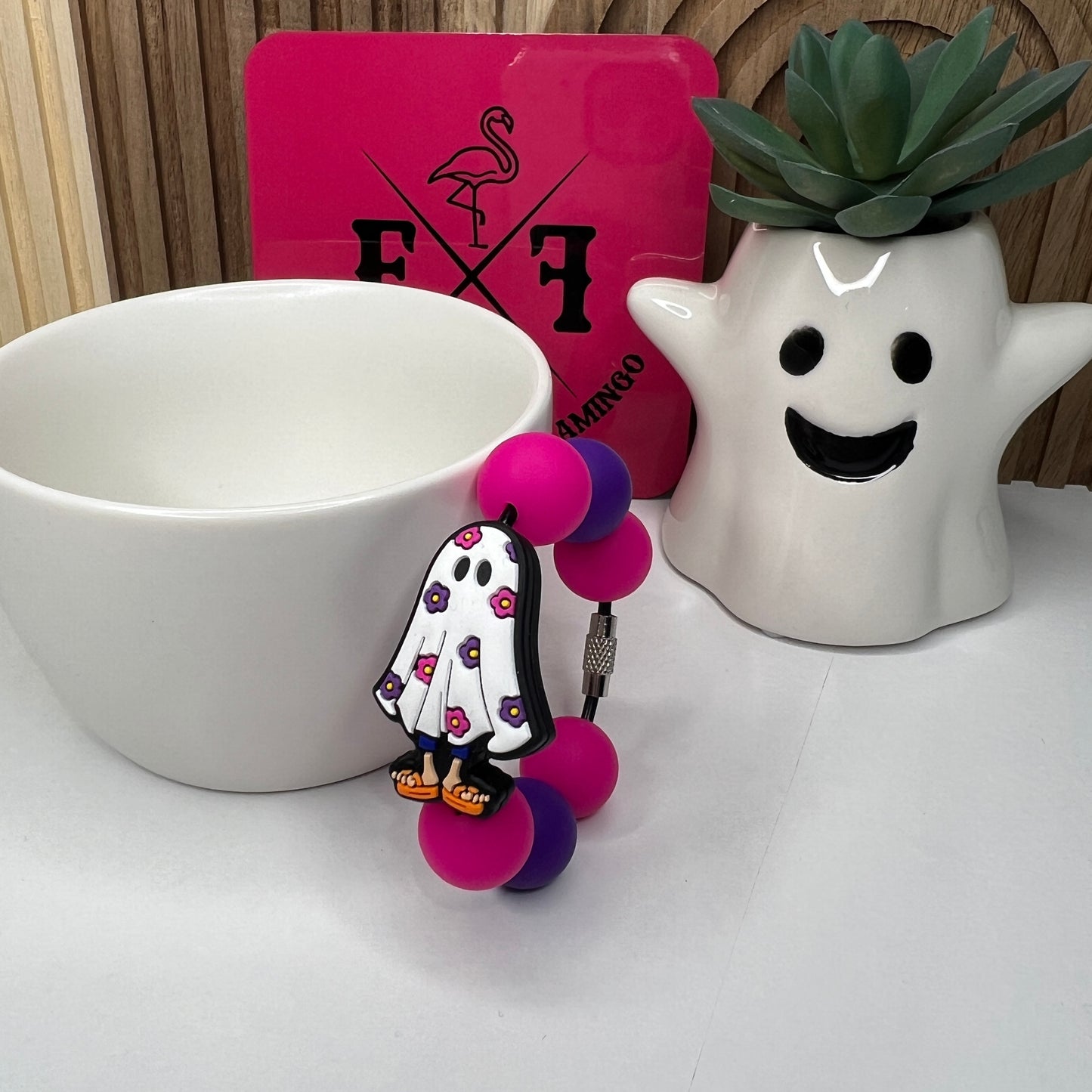 Lizzy Ghost Cup Charm