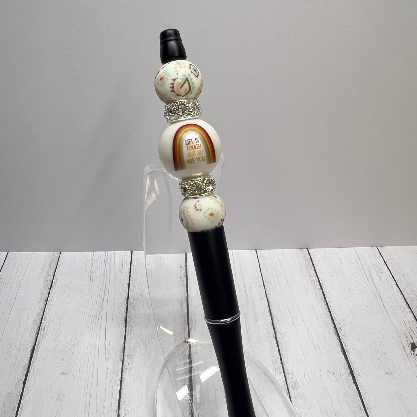 Life is Tough Aztec Plastic Pen