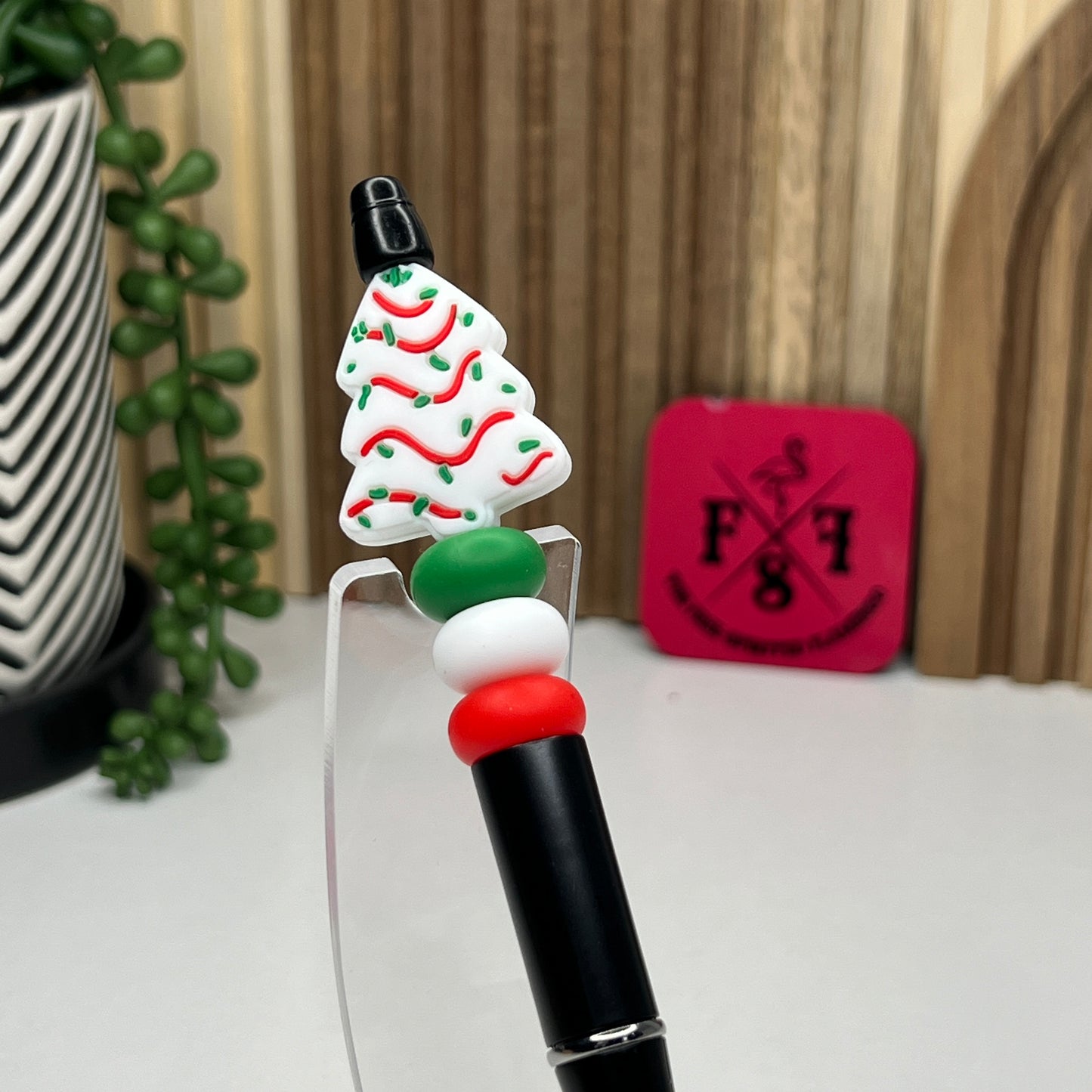Tree Cake Plastic Pen