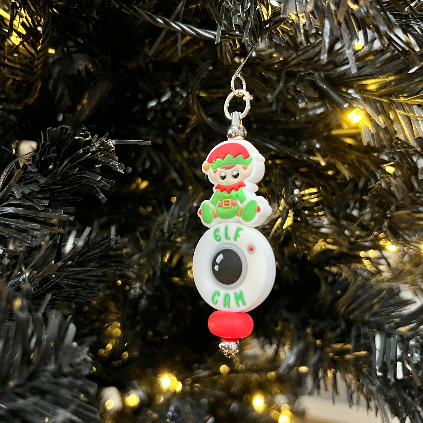 Elf Cam Beaded Ornament