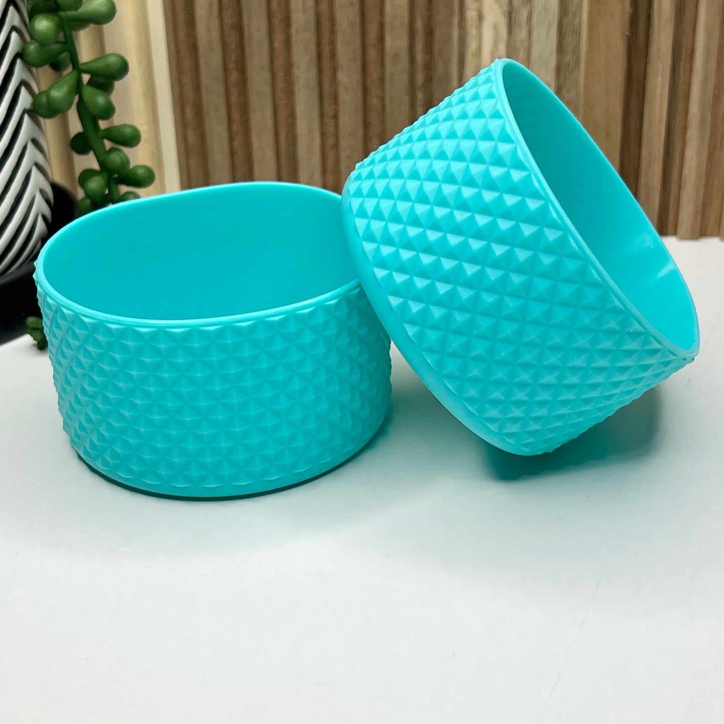 Aqua Studded Tumbler Boot