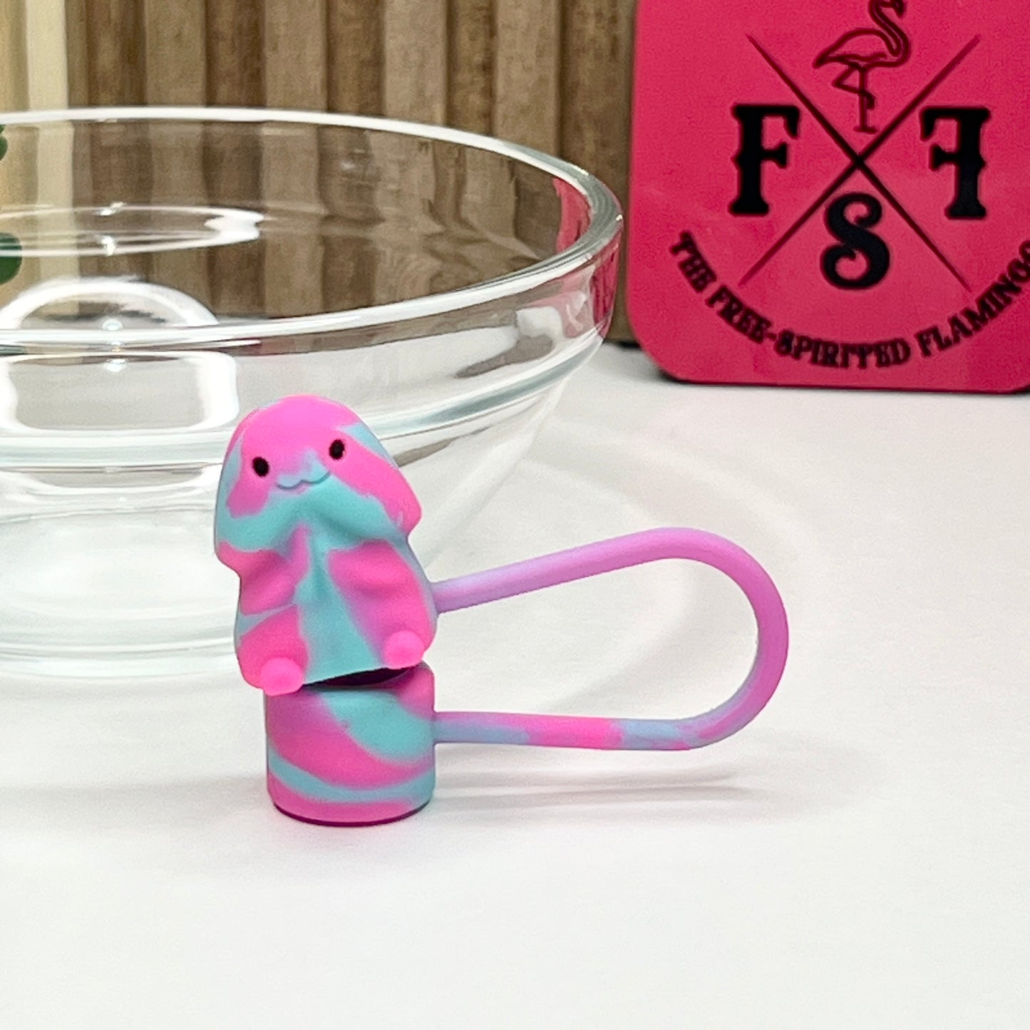 Cotton Candy Richard Straw Topper