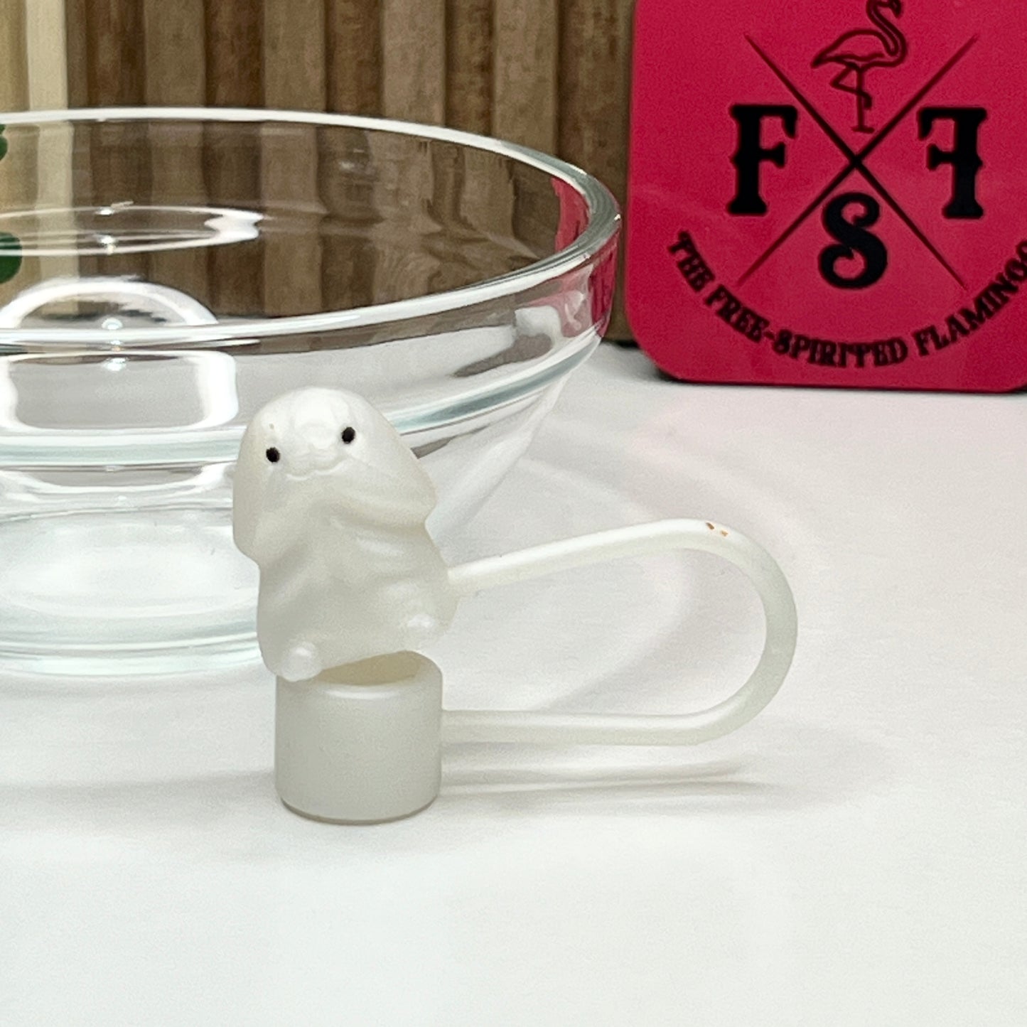 Pearl White Richard Straw Topper