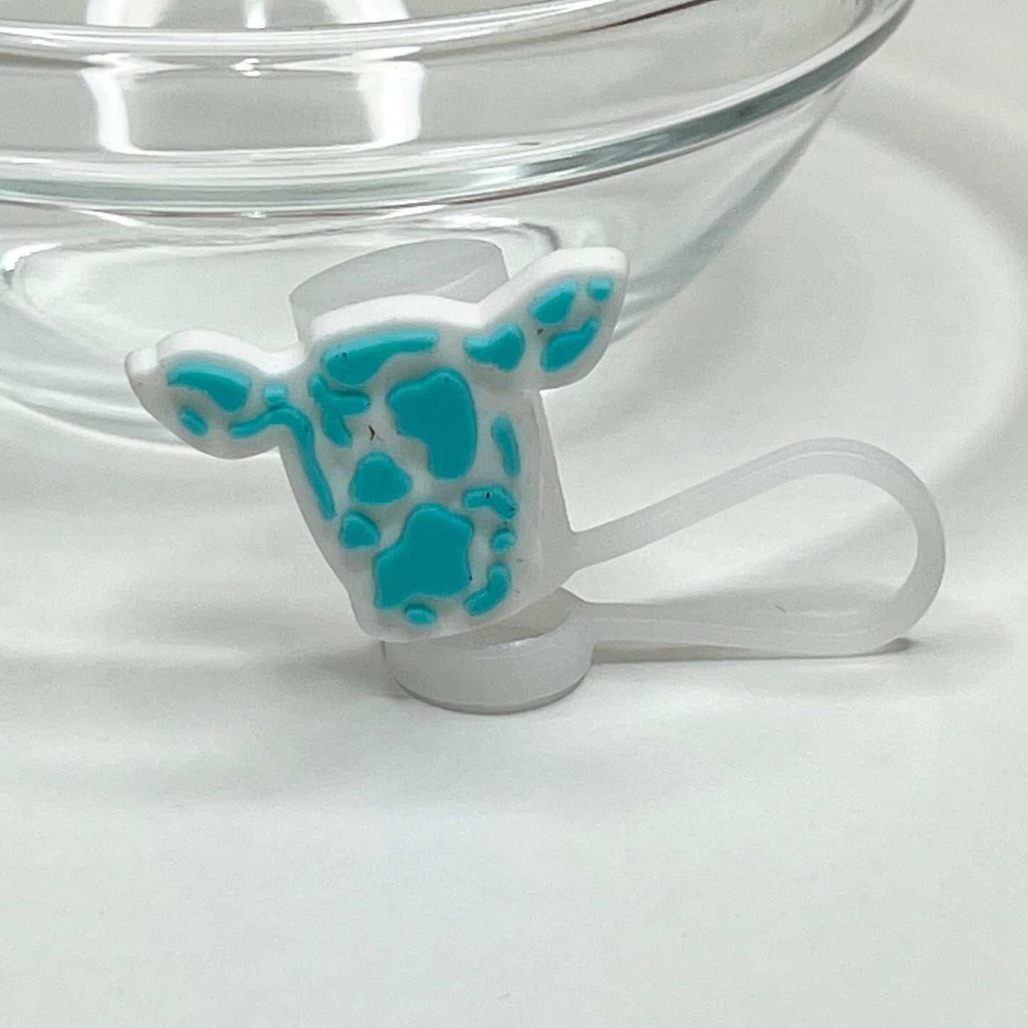 Aqua Ollie Straw Topper