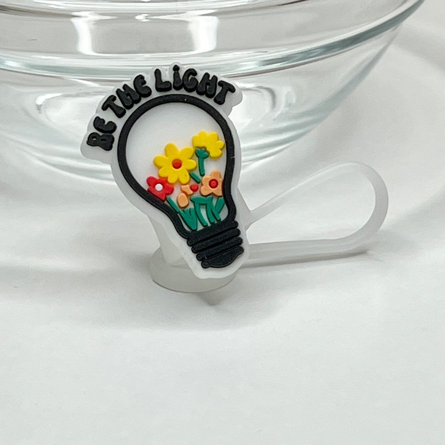 Be The Light Straw Topper