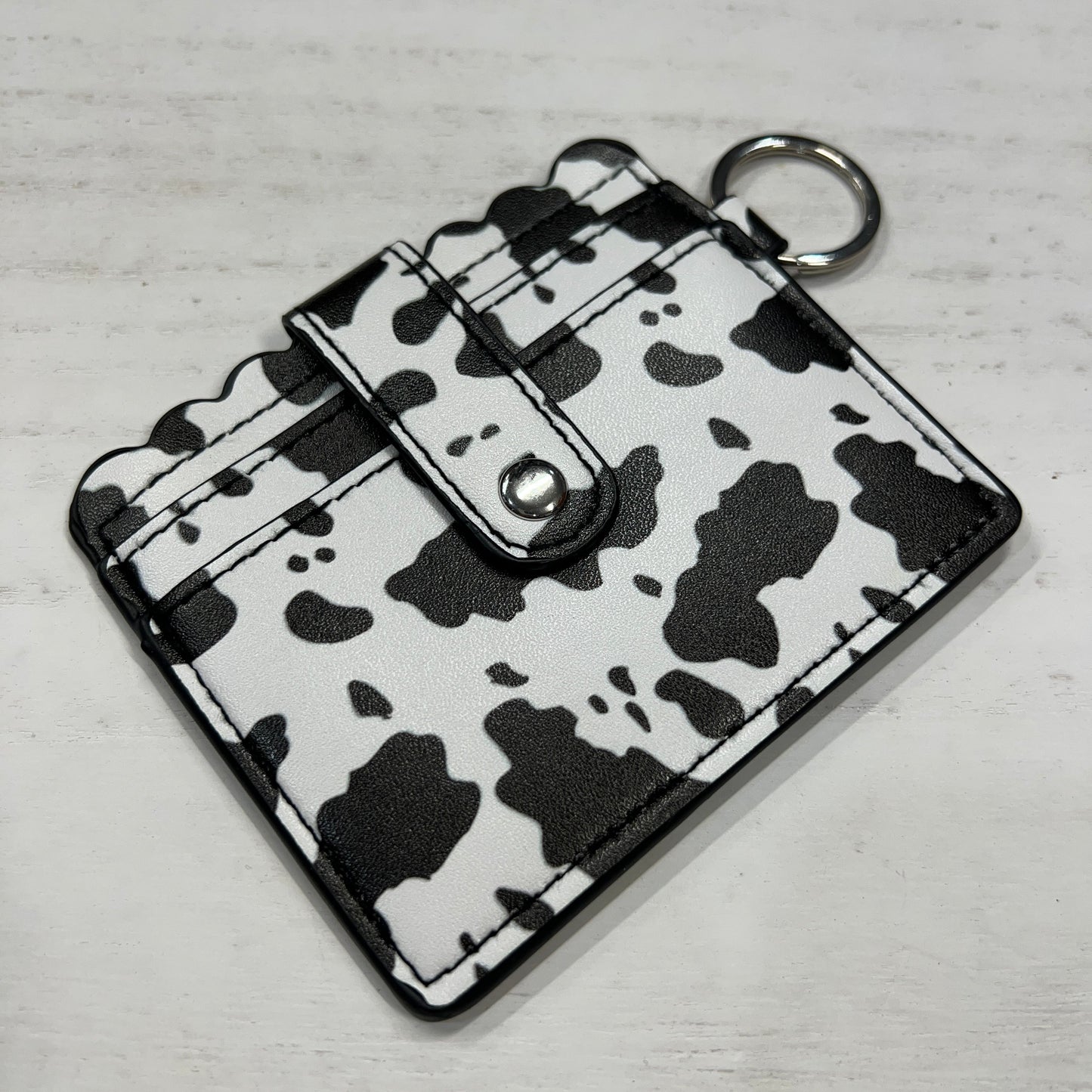 Black & White Cow Wallet