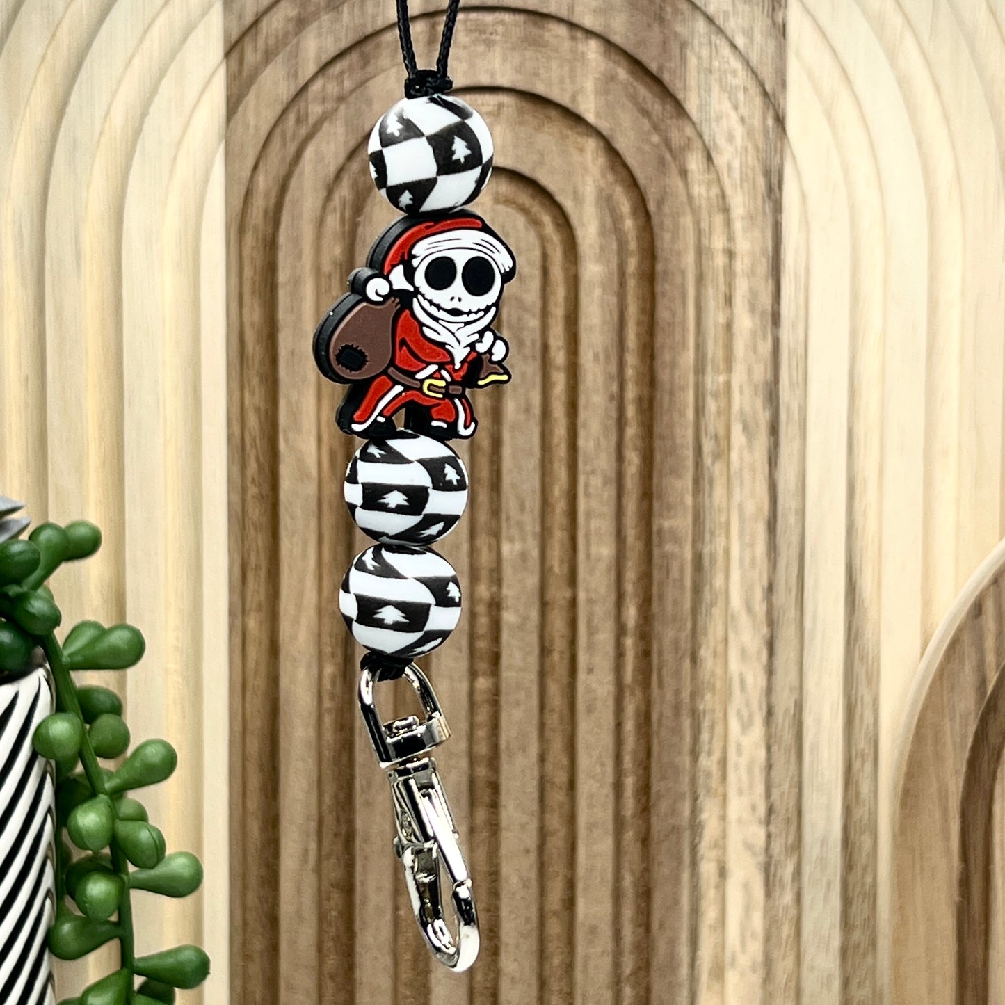 Christmas Skeleton Car Charm