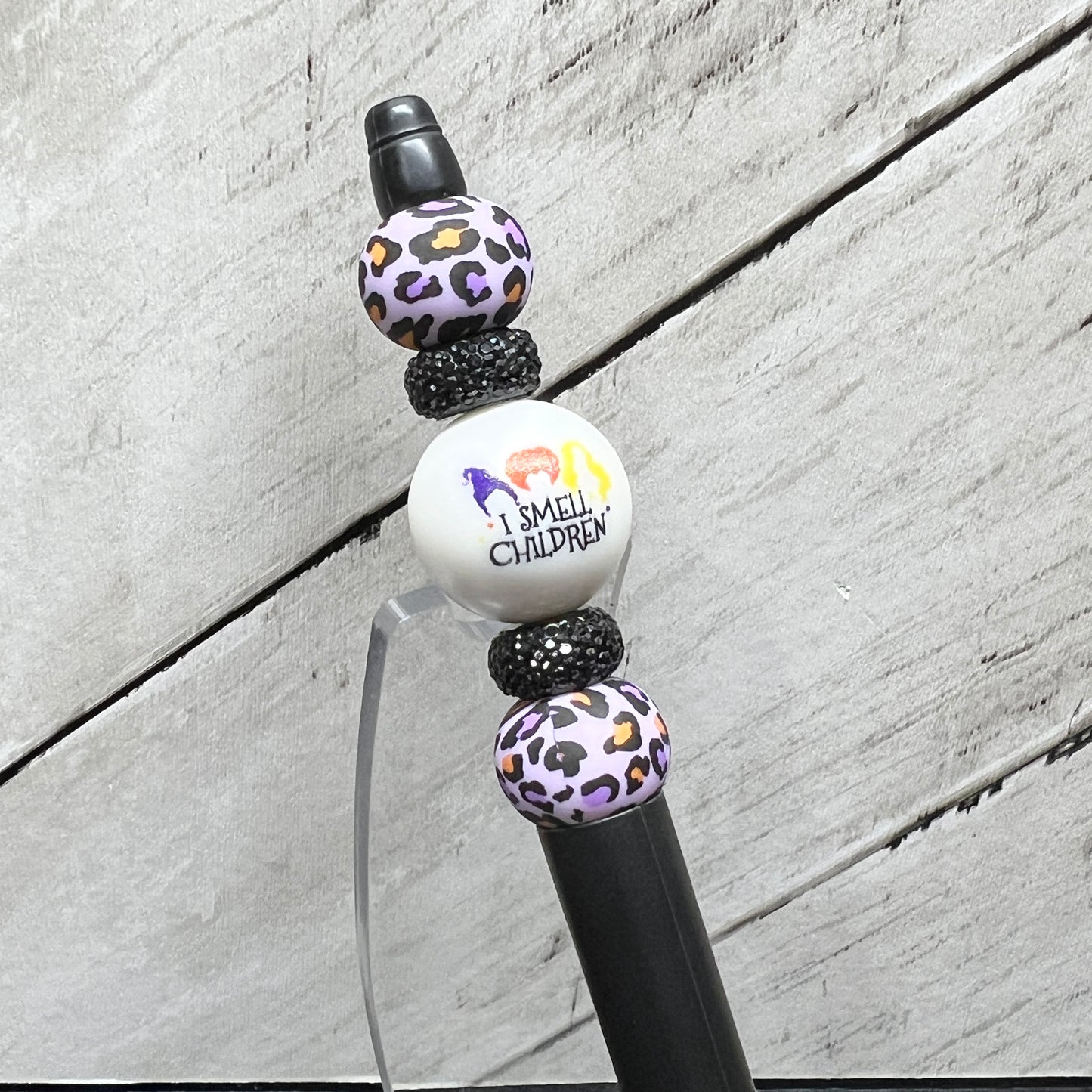 Leopard Witch Trio Plastic Pen