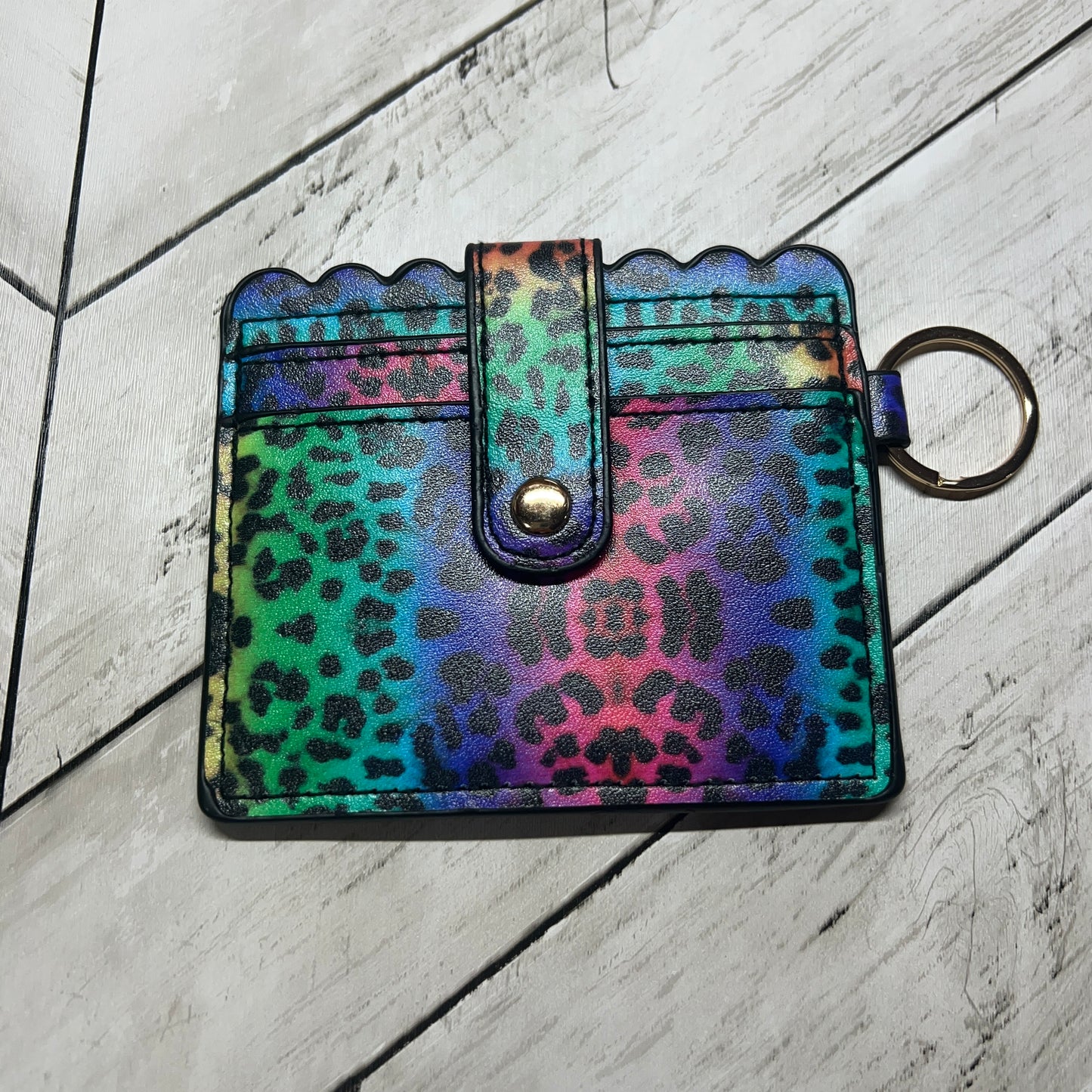 Rainbow Leopard Wallet