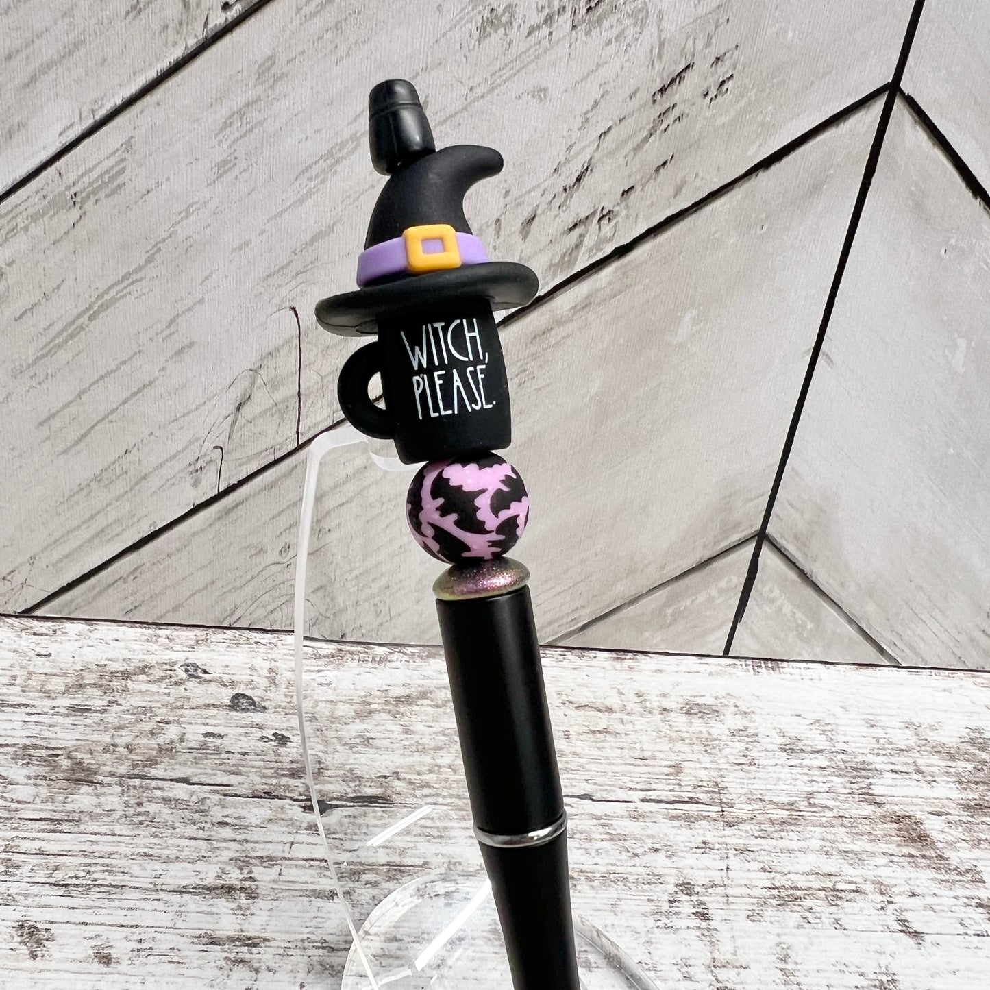 Witch Please Plastic Pen