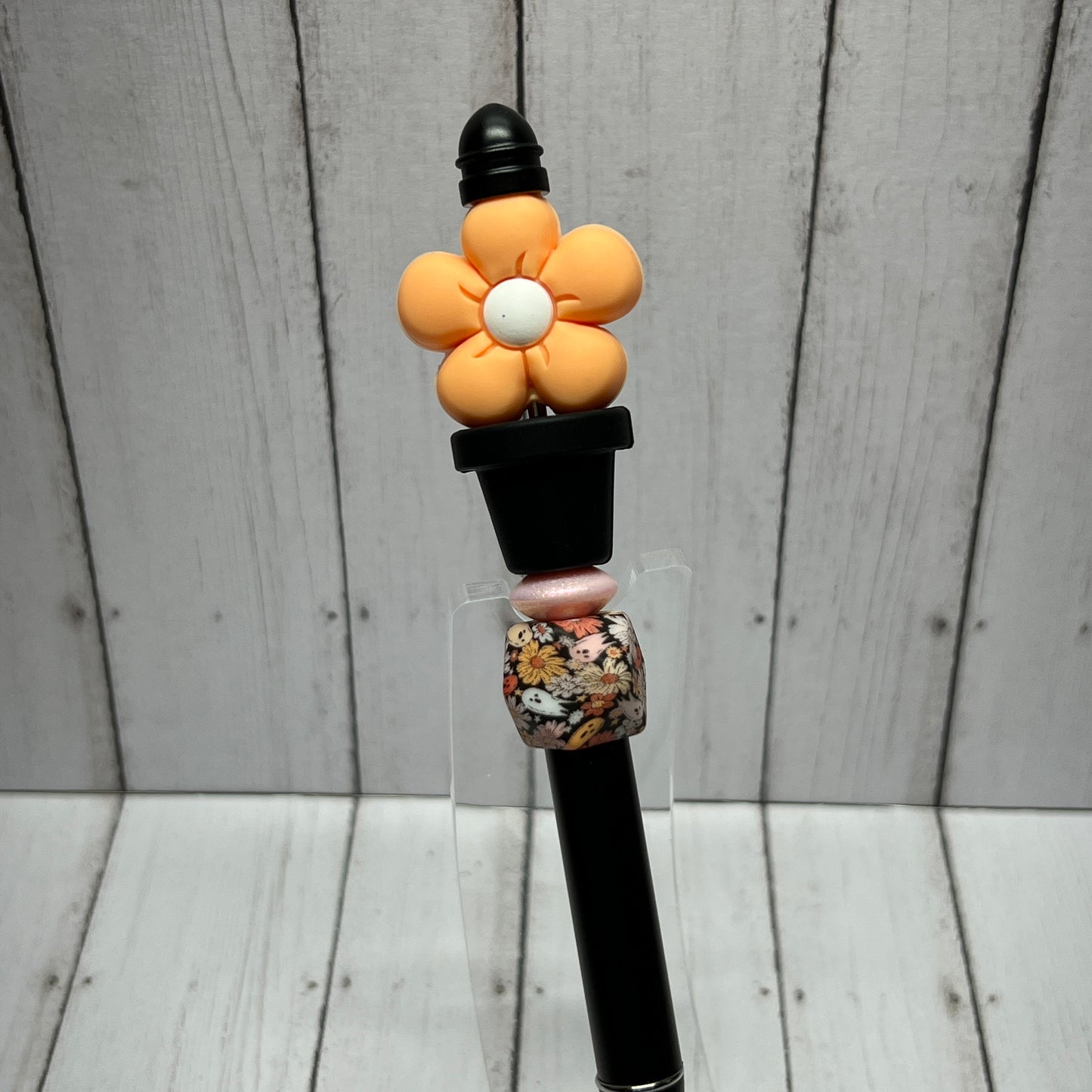 Ghost Garden Flower Metal Pen