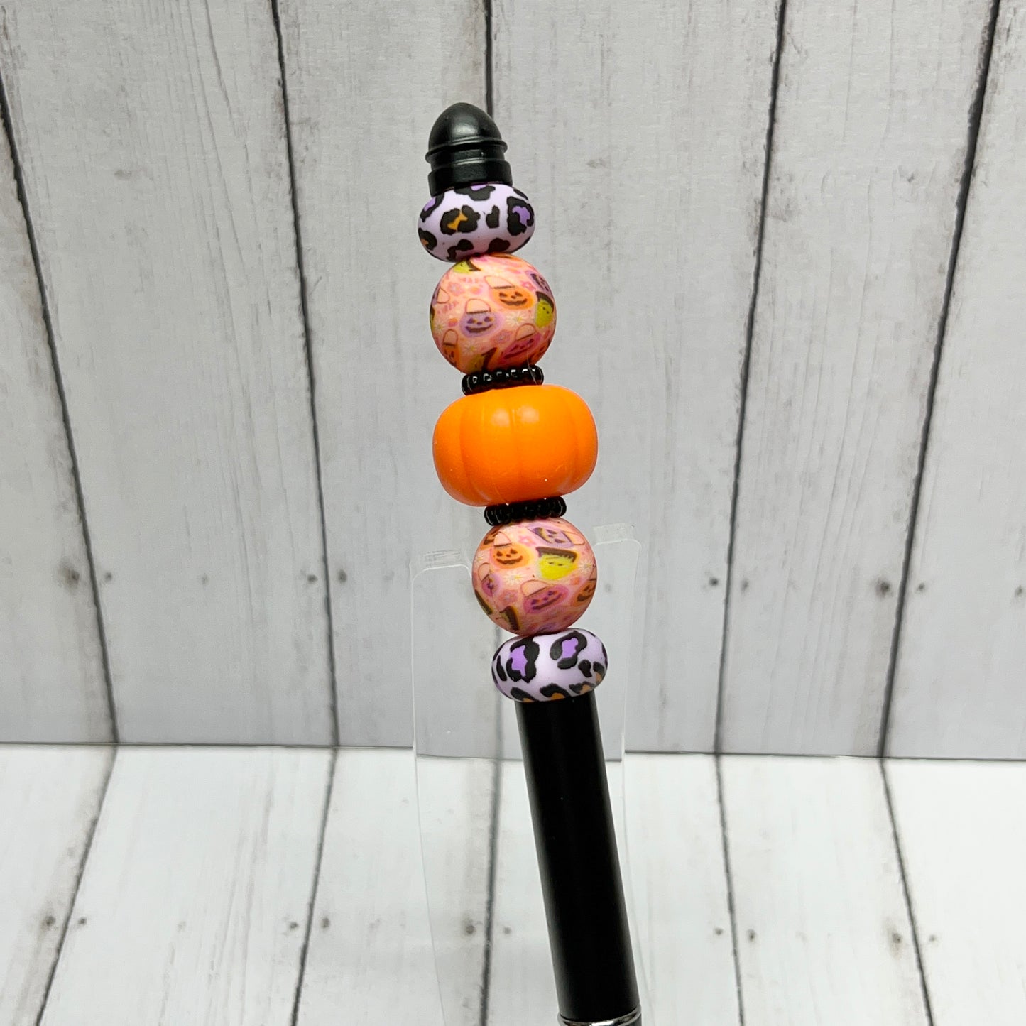 Pumpkin Bucket Metal Pen