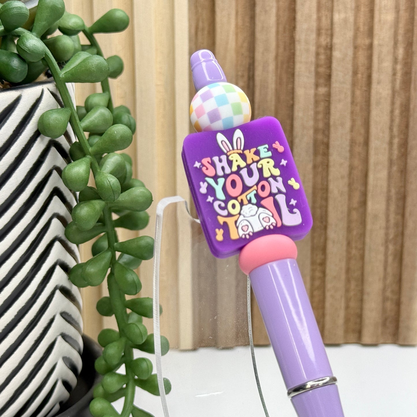 Shake Your Cotton Tail Plastic Pen