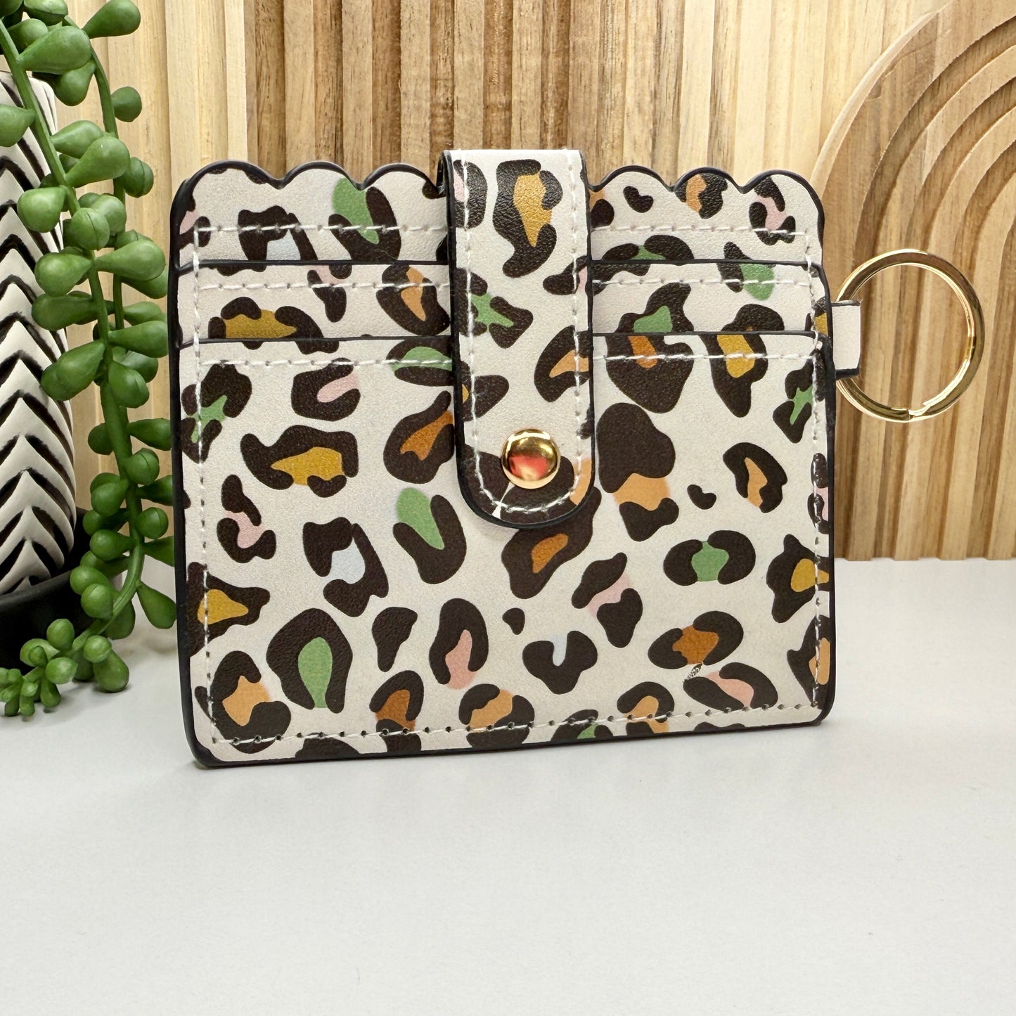 Boho Leopard Wallet