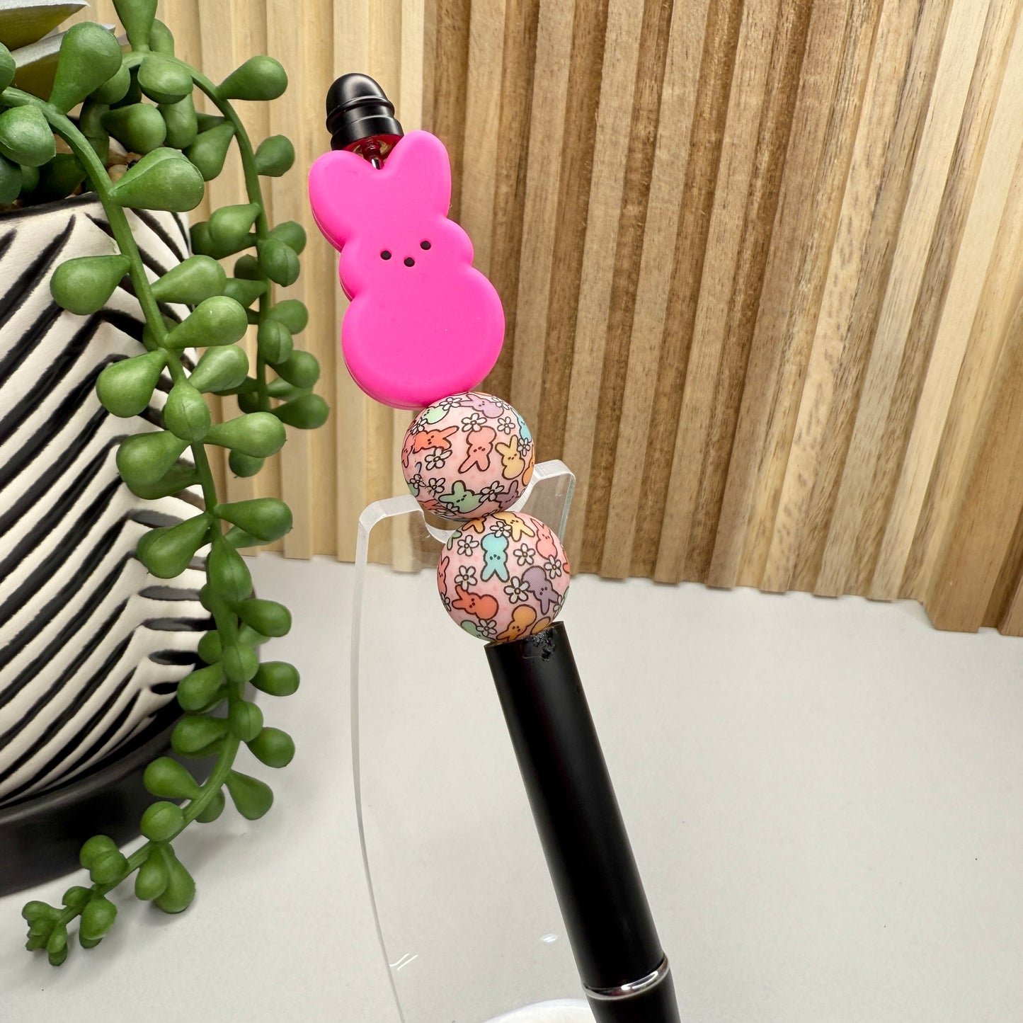 Pink Peeps Metal Pen