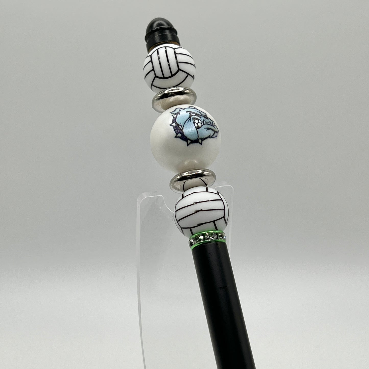 Bulldog Volleyball Metal Pen