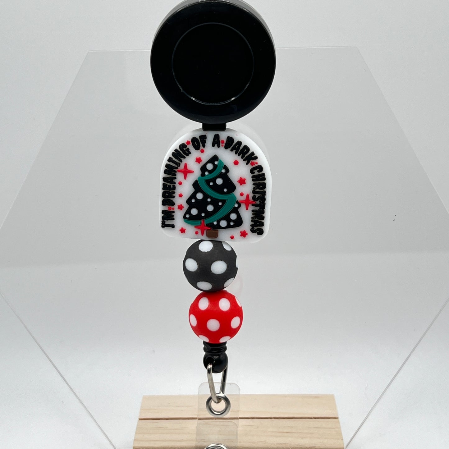 Dark Christmas Badge Reel