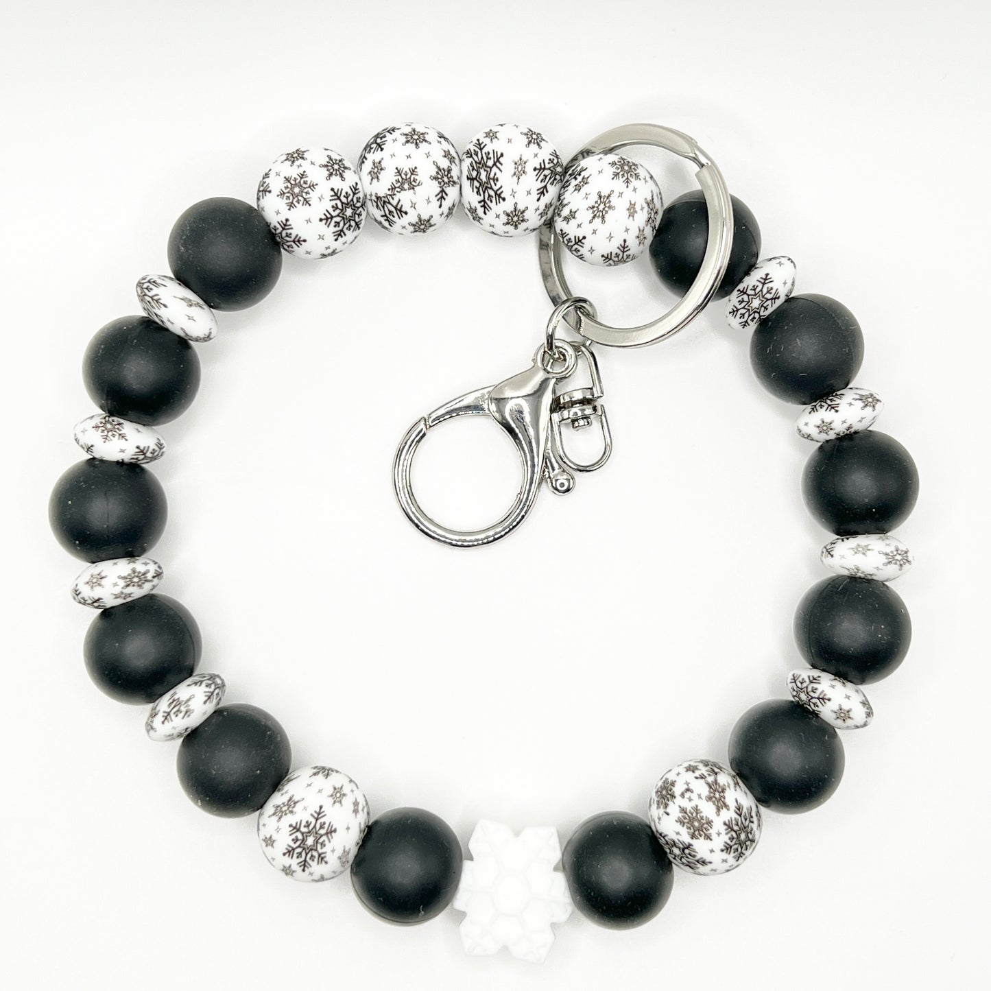 Snowfall Flake Wristlet