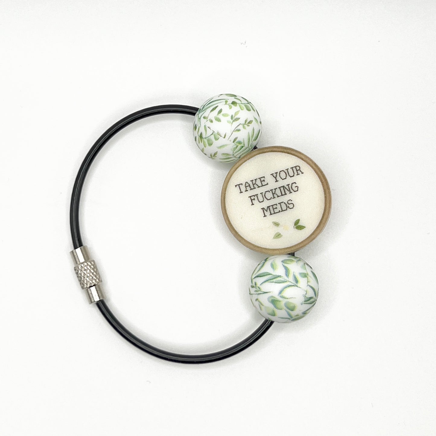 Take Your F***ING Meds Cup Charm