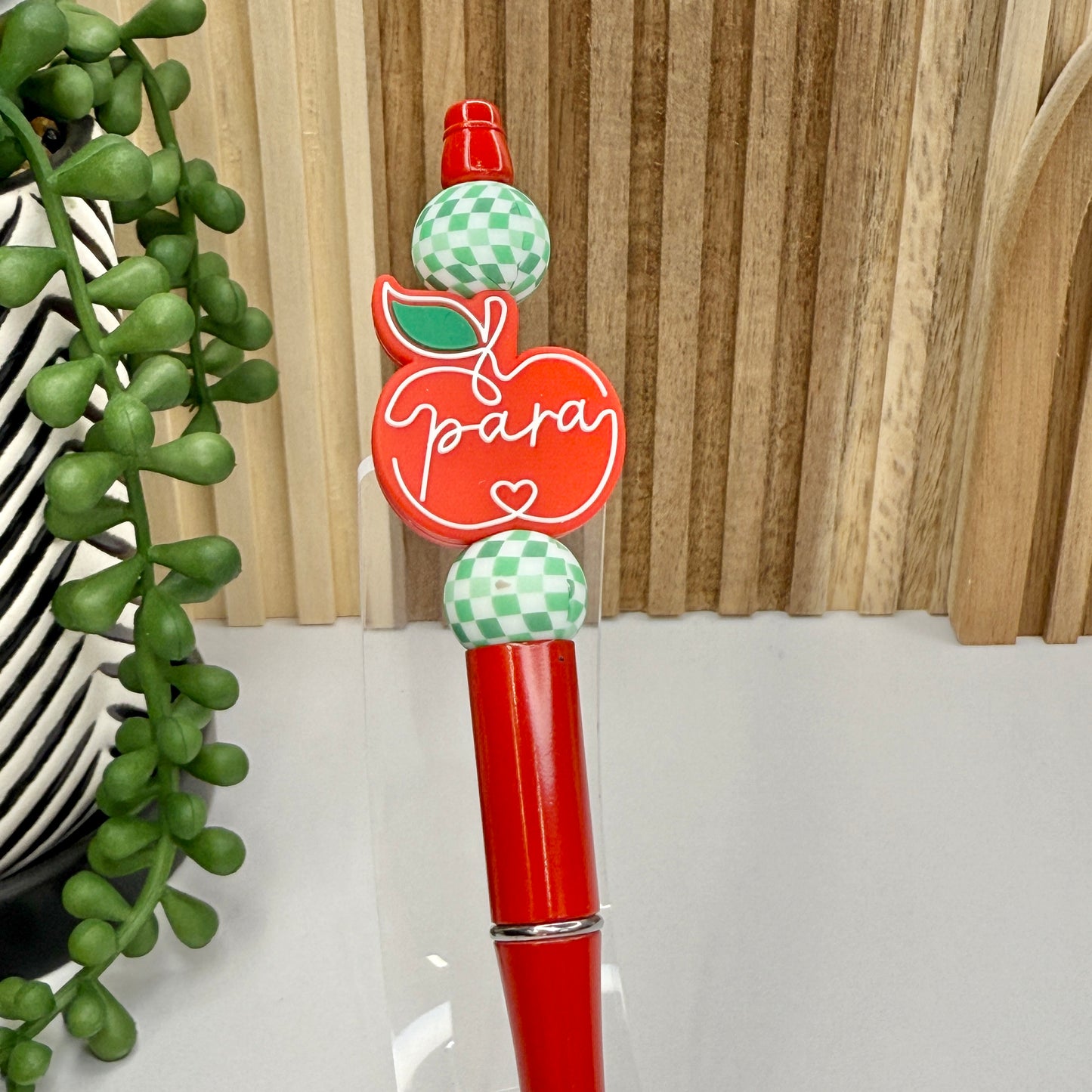 Para Apple Plastic Pen