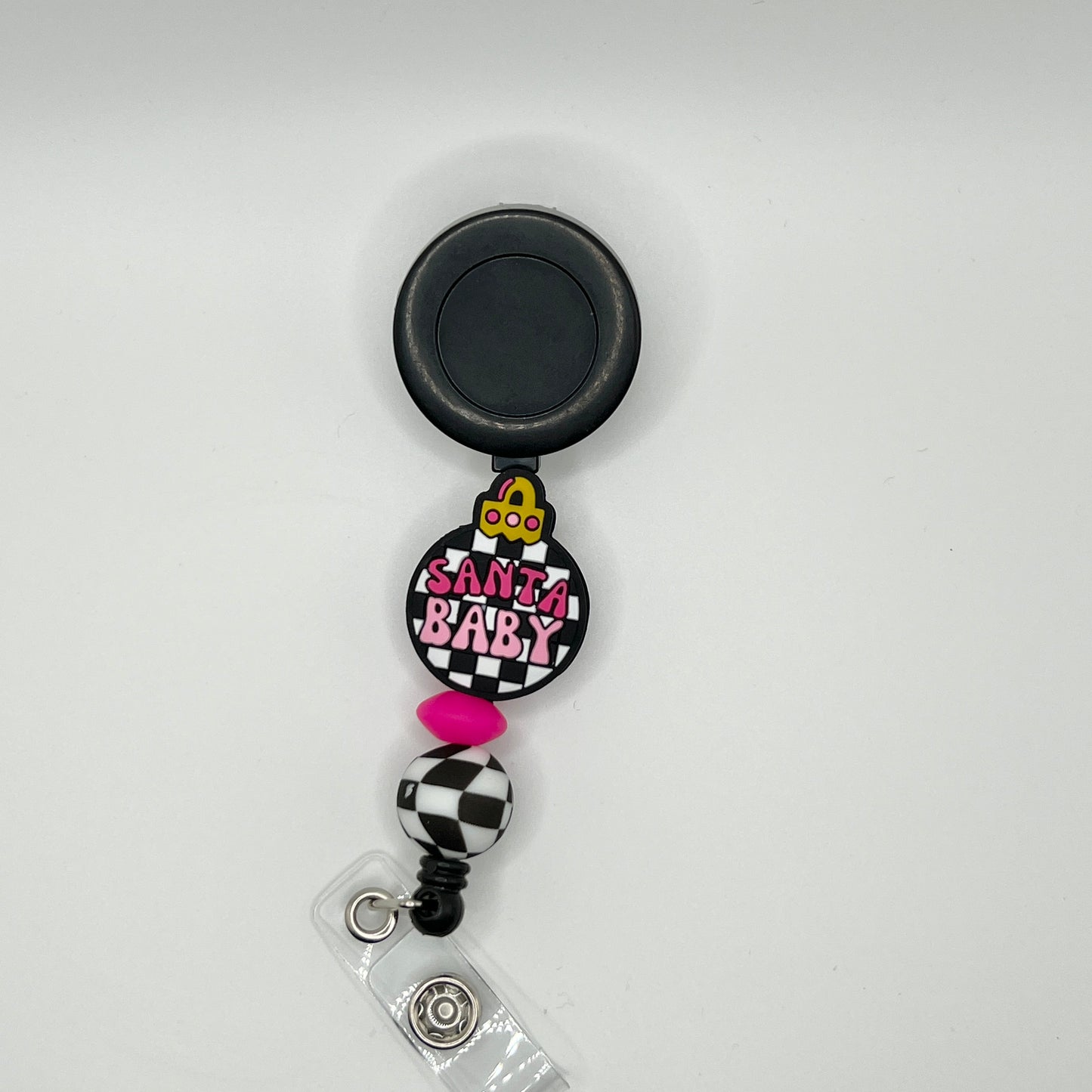 Santa Baby Badge Reel