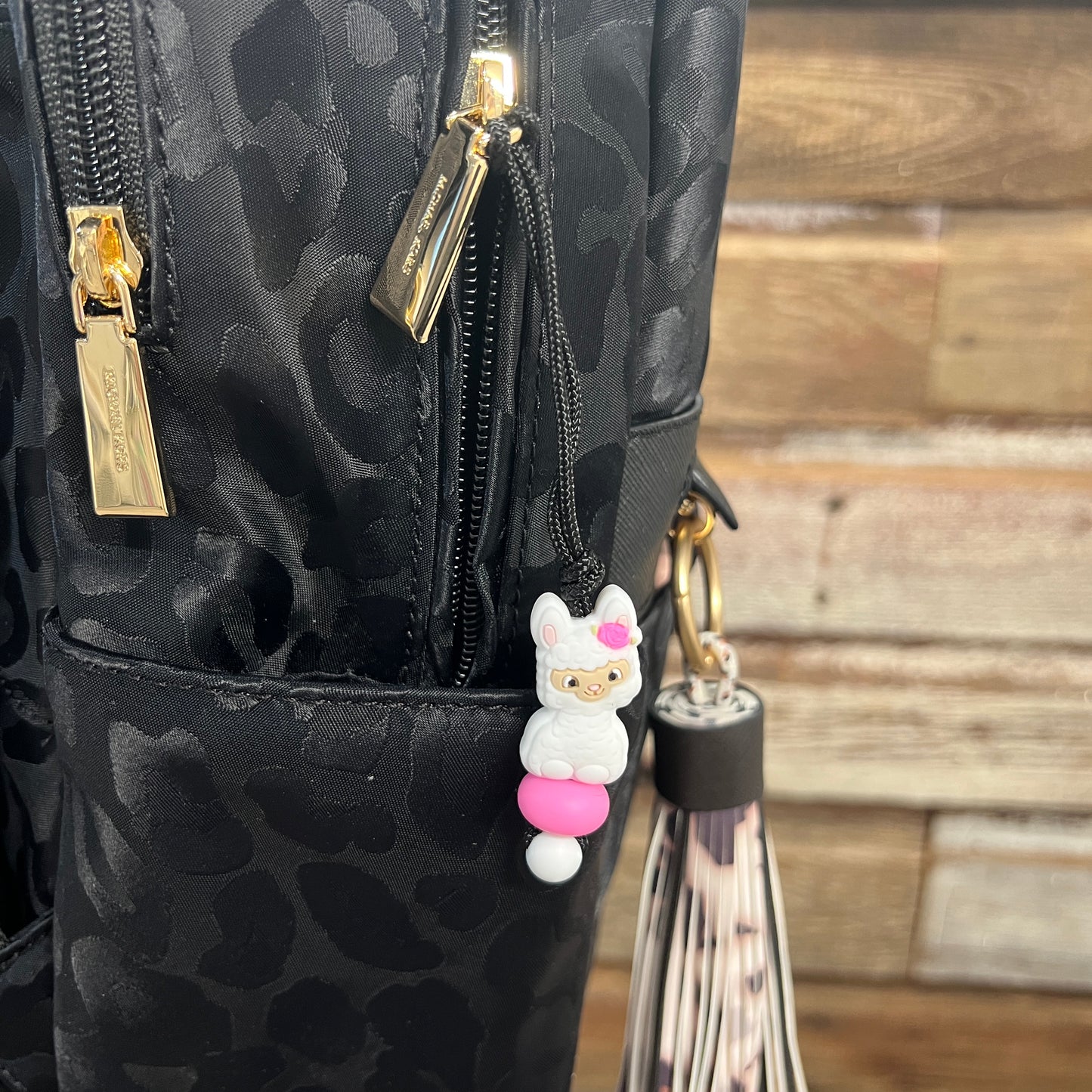 Llama Zipper Charm