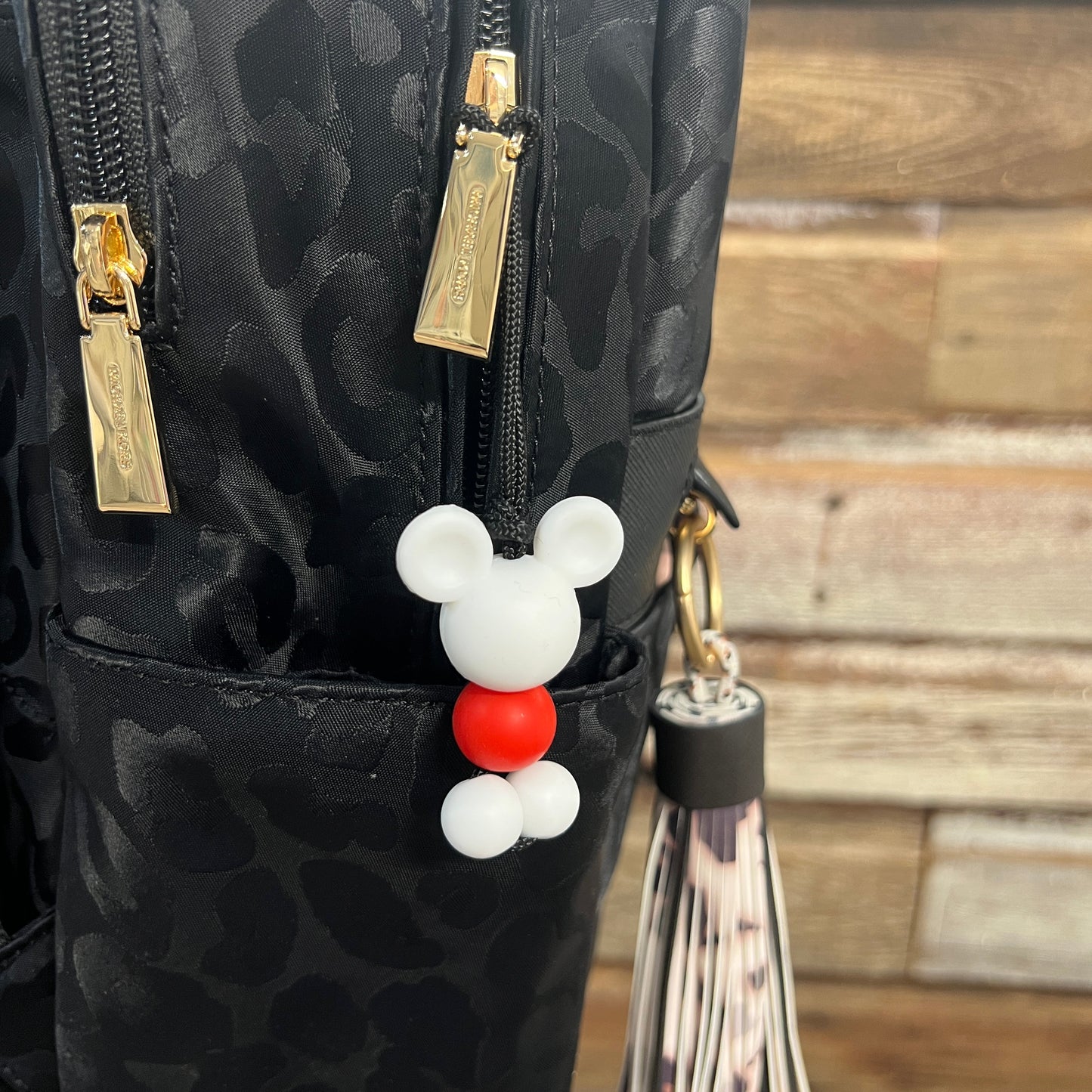 Mouse Zipper Charm
