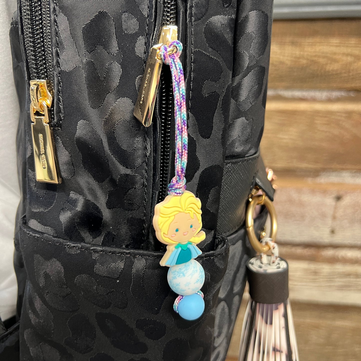 Ice Princess Zipper Charm