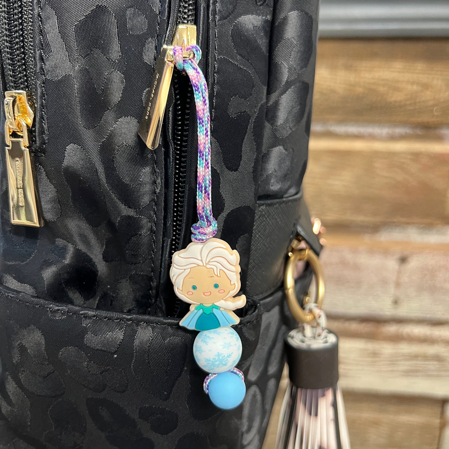 Ice Princess Zipper Charm