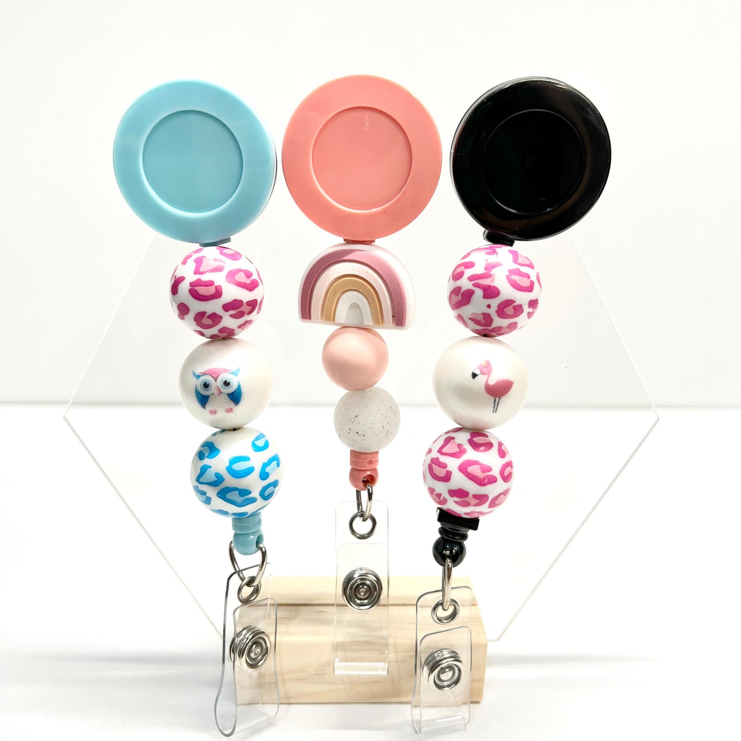 Animal-Boho Badge Reel