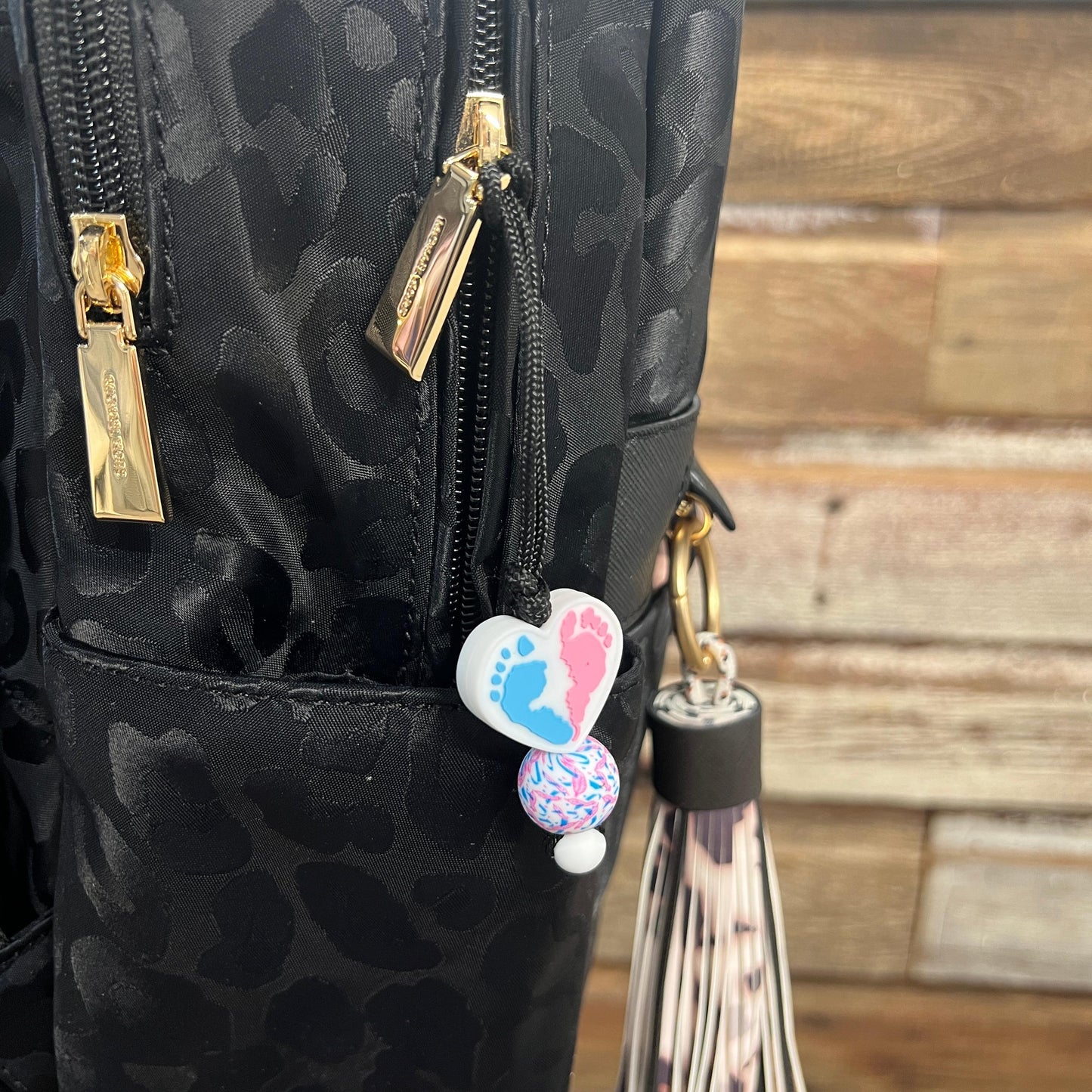 Pregnancy & Infant Loss Awareness Zipper Charm