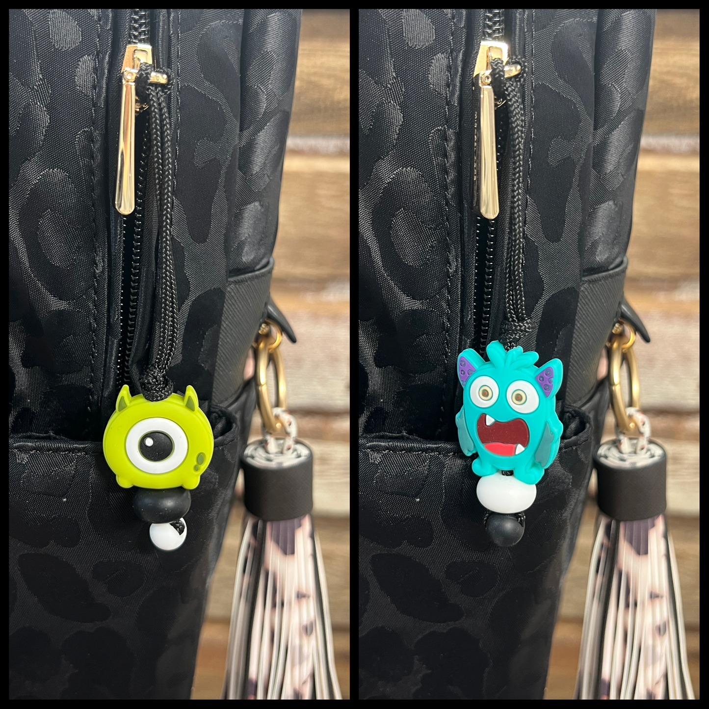 Monster Zipper Charm
