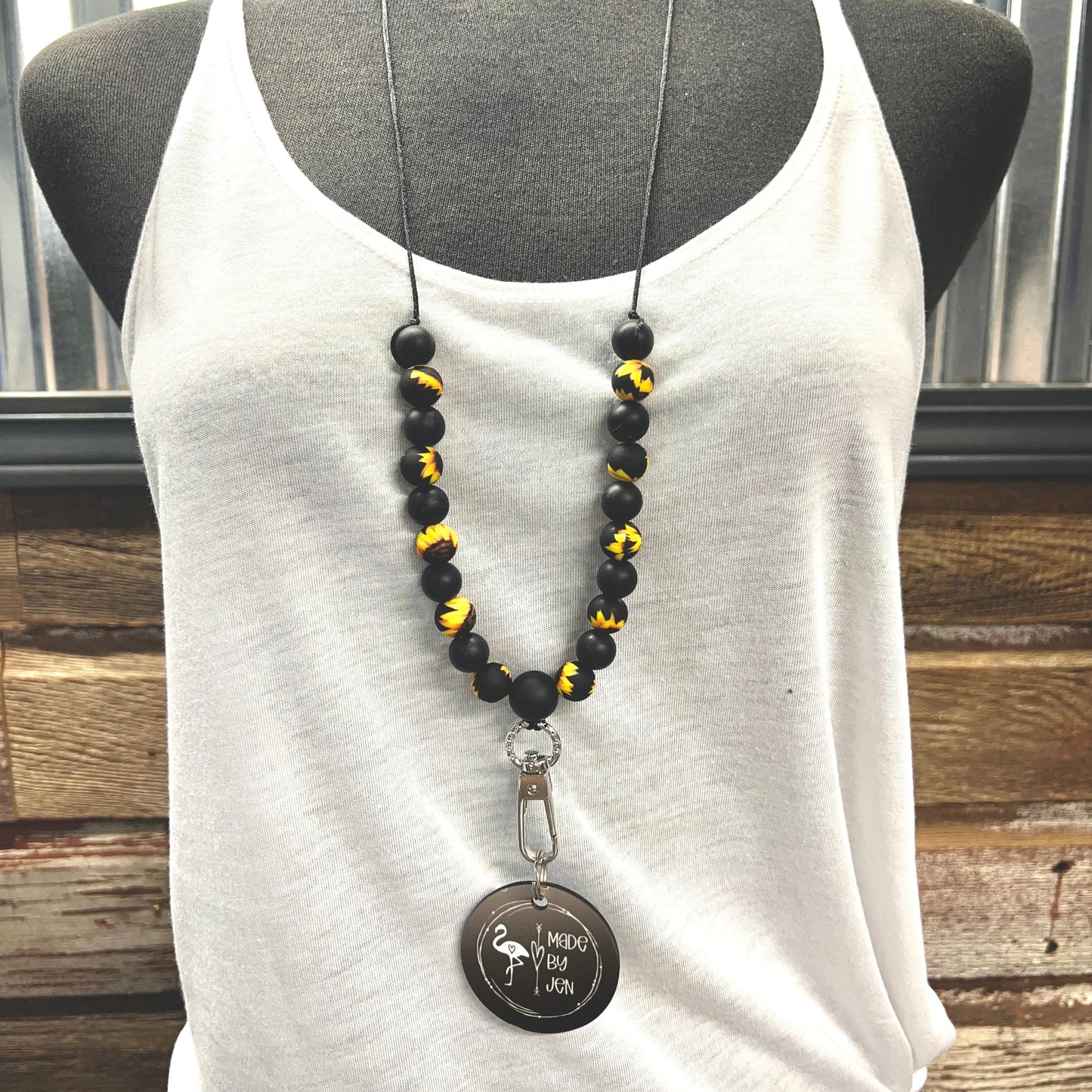 Sunflower Dilation Lanyard