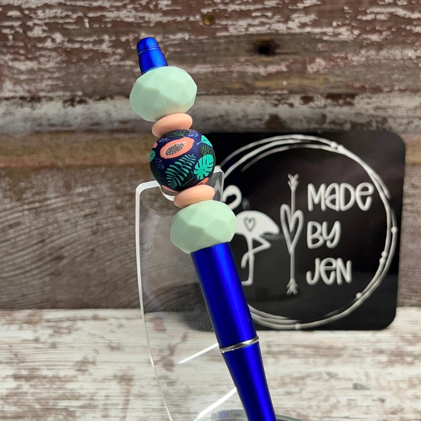 Pink Papaya Navy Pen